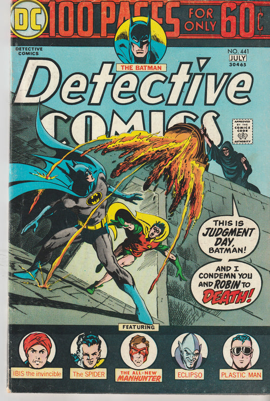 DETECTIVE #441 || DC COMICS || JUN 1974 || (5.5-6.0)