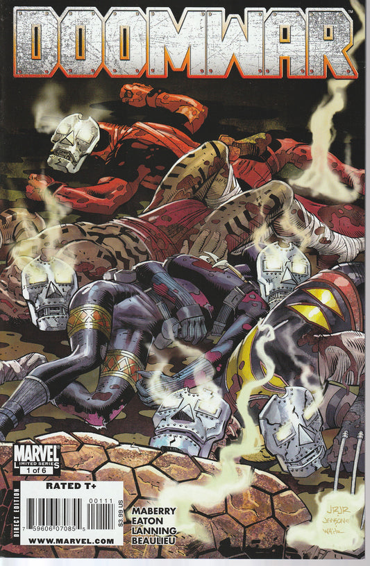 DOOMWAR 1-6 * MARVEL COMICS - 2010 * COMPLETE SET