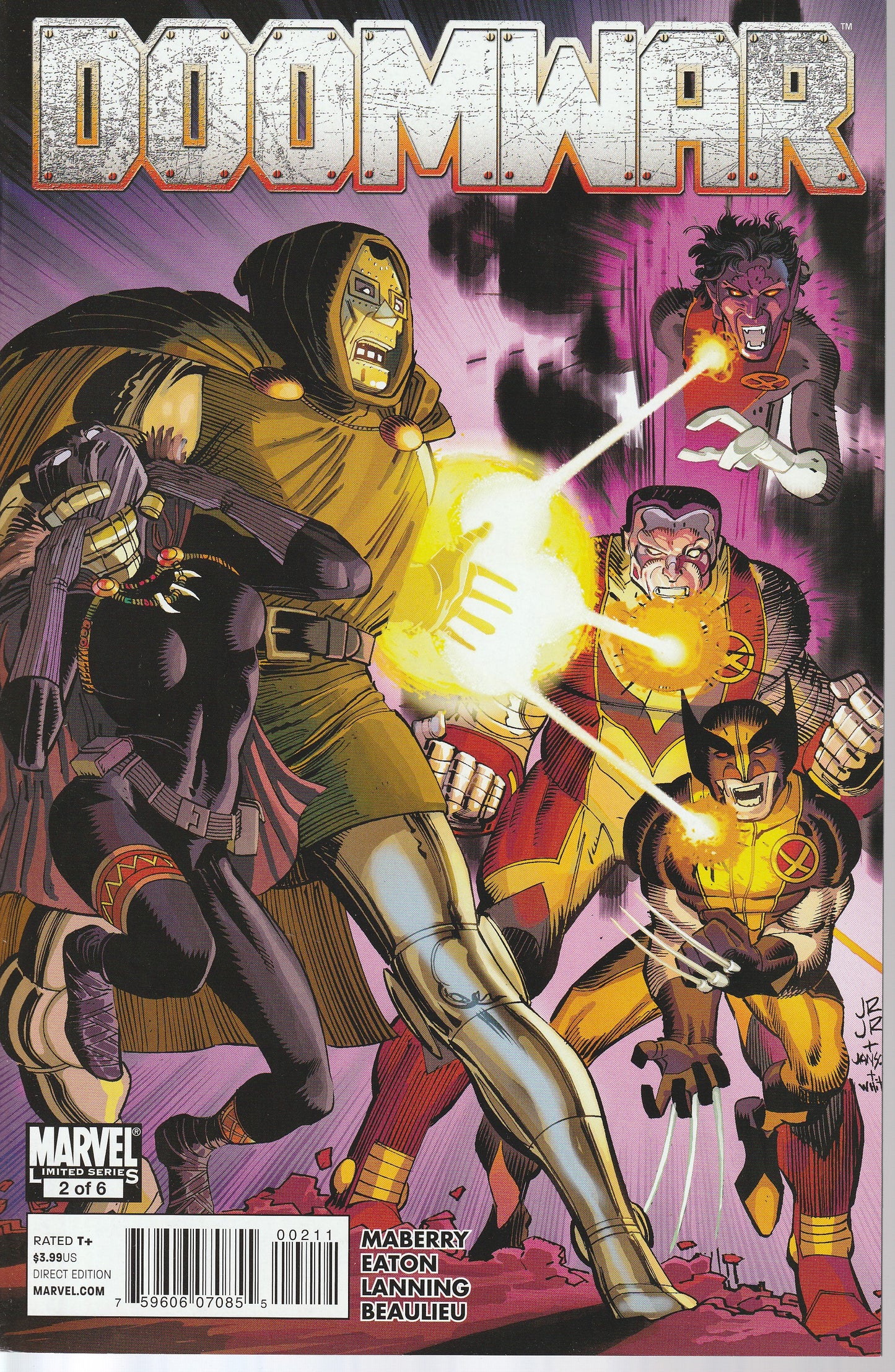 DOOMWAR 1-6 * MARVEL COMICS - 2010 * COMPLETE SET