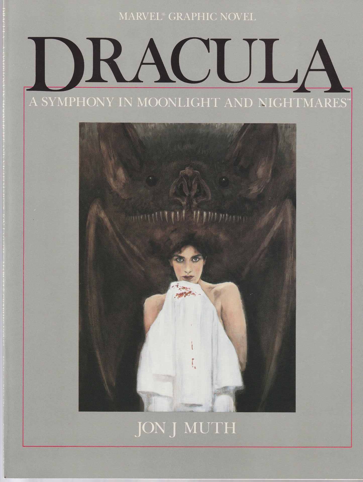DRACULA : A SYMPHONY IN MOONLIGHT AND NIGHTMARES || MARVEL GRAPHIC NOVEL