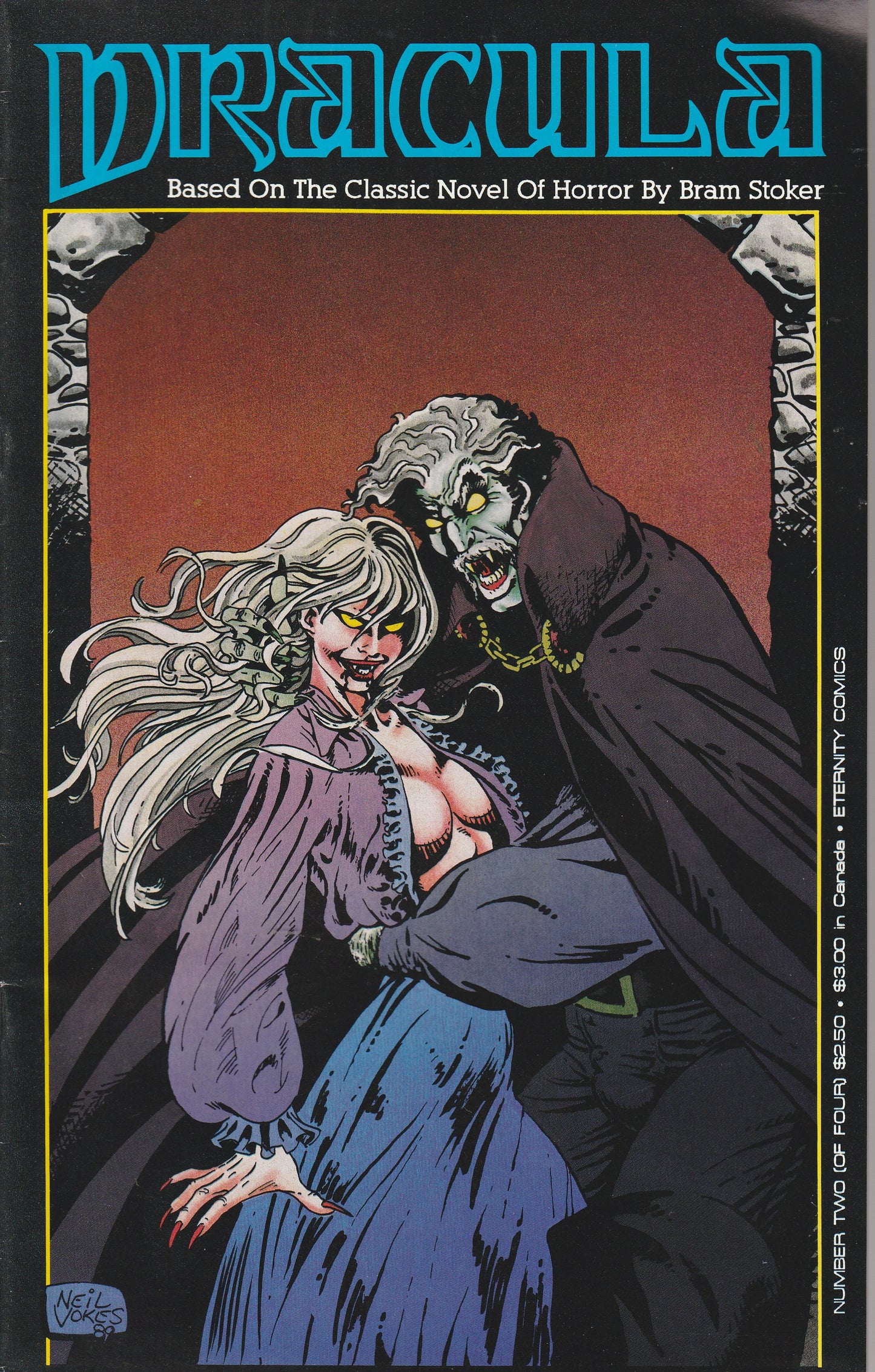 DRACULA 1-4 * ETERNITY/MALIBU - 1990