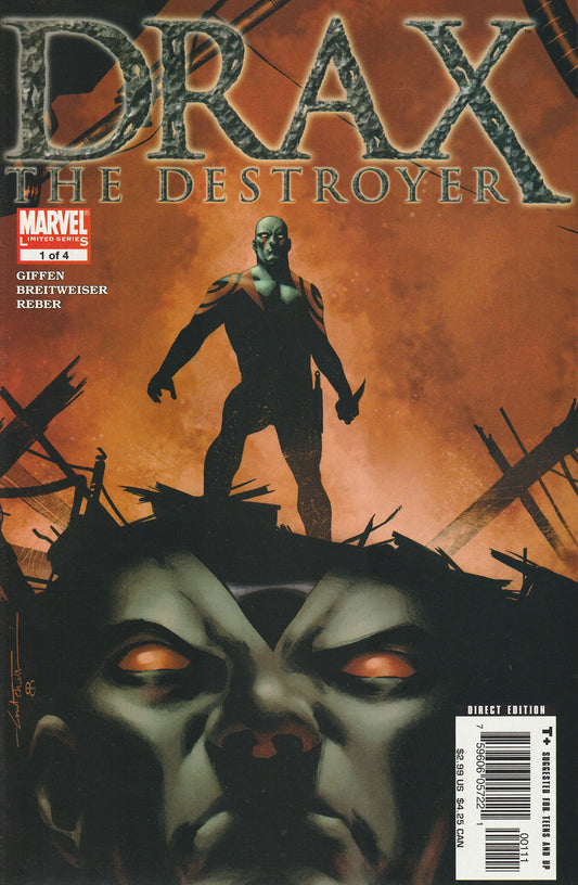 DRAX THE DESTROYER 1-4 * COMPLETE SET - MARVEL - 2005