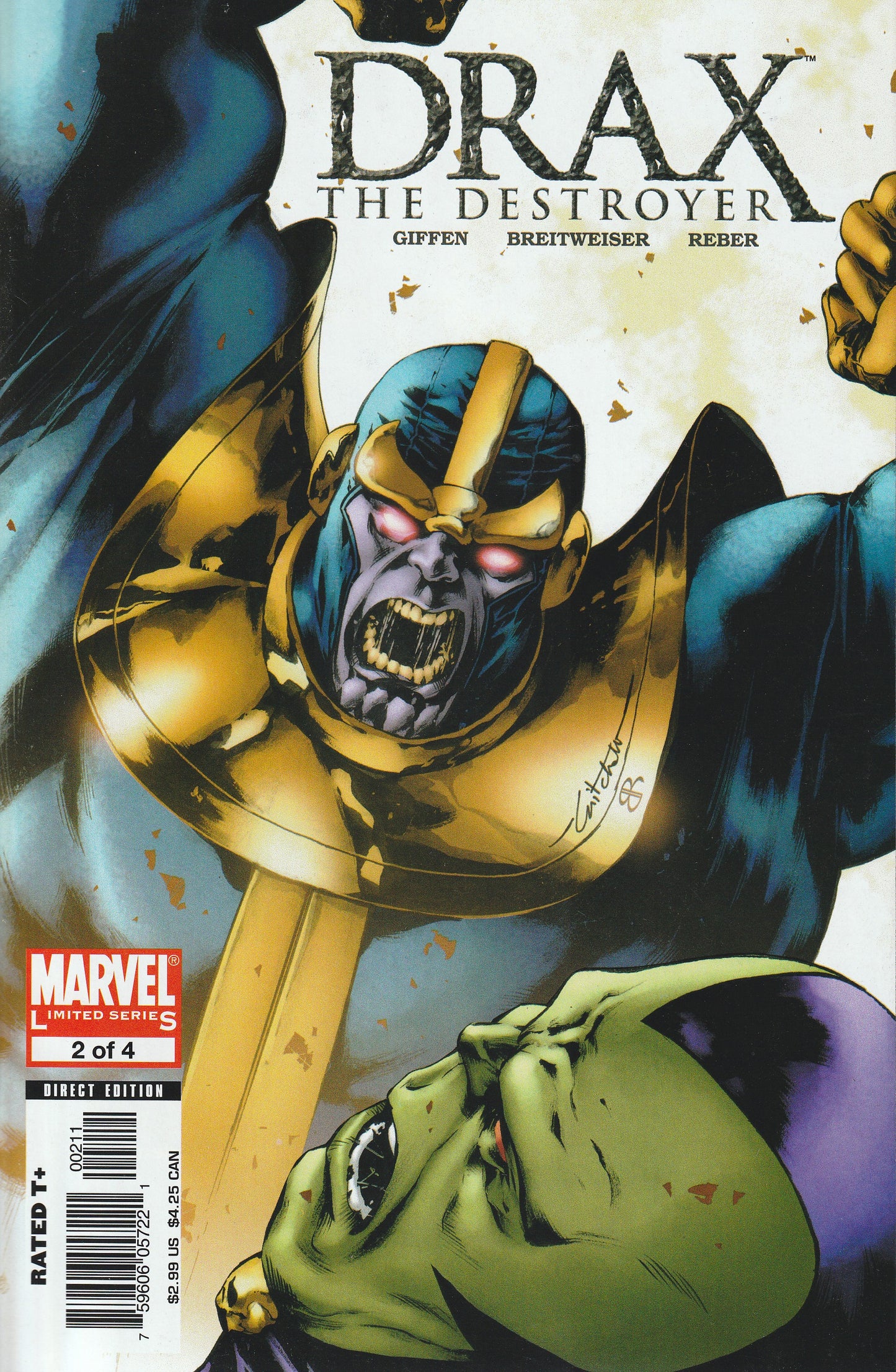 DRAX THE DESTROYER 1-4 * COMPLETE SET - MARVEL - 2005