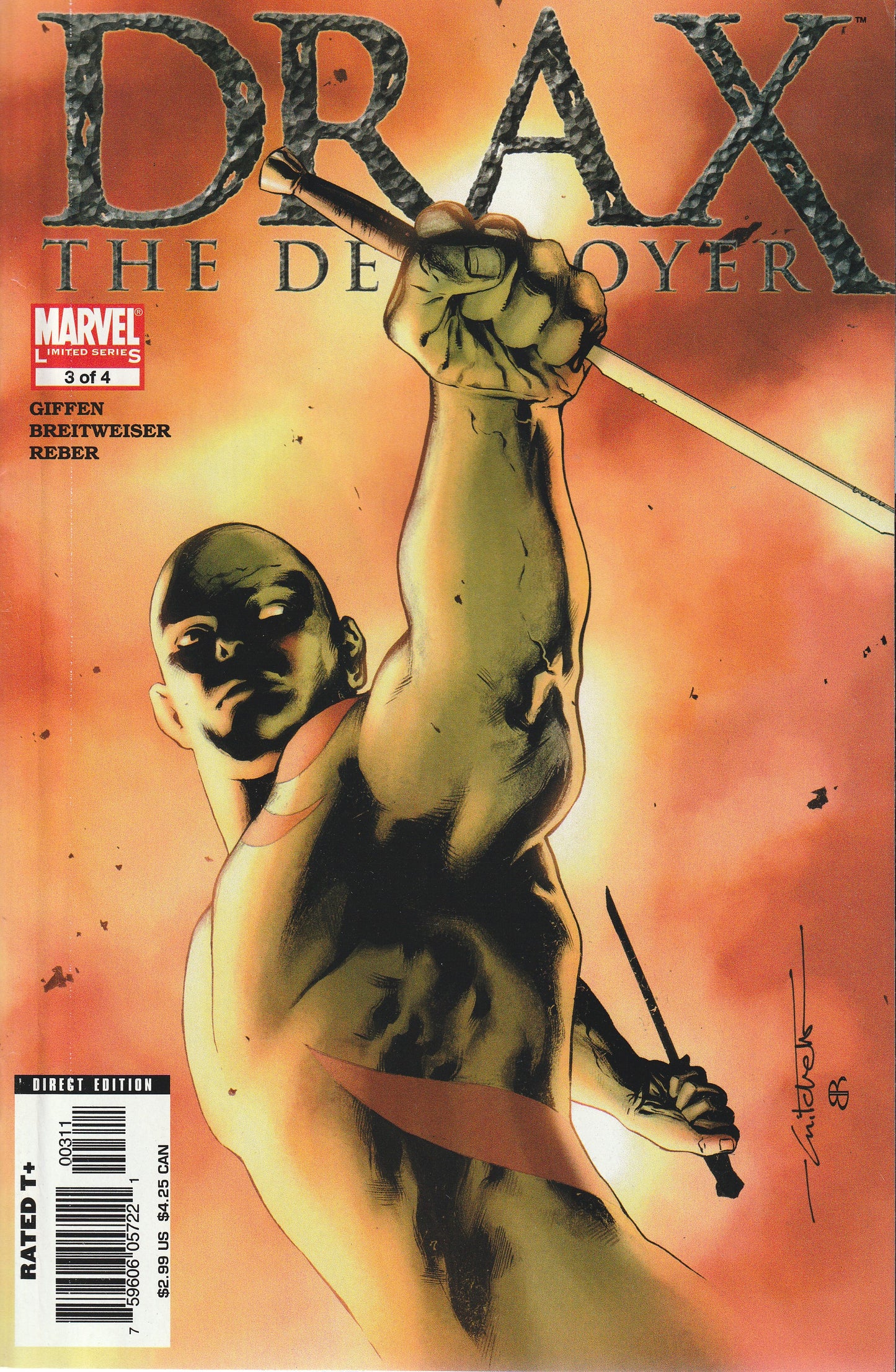 DRAX THE DESTROYER 1-4 * COMPLETE SET - MARVEL - 2005