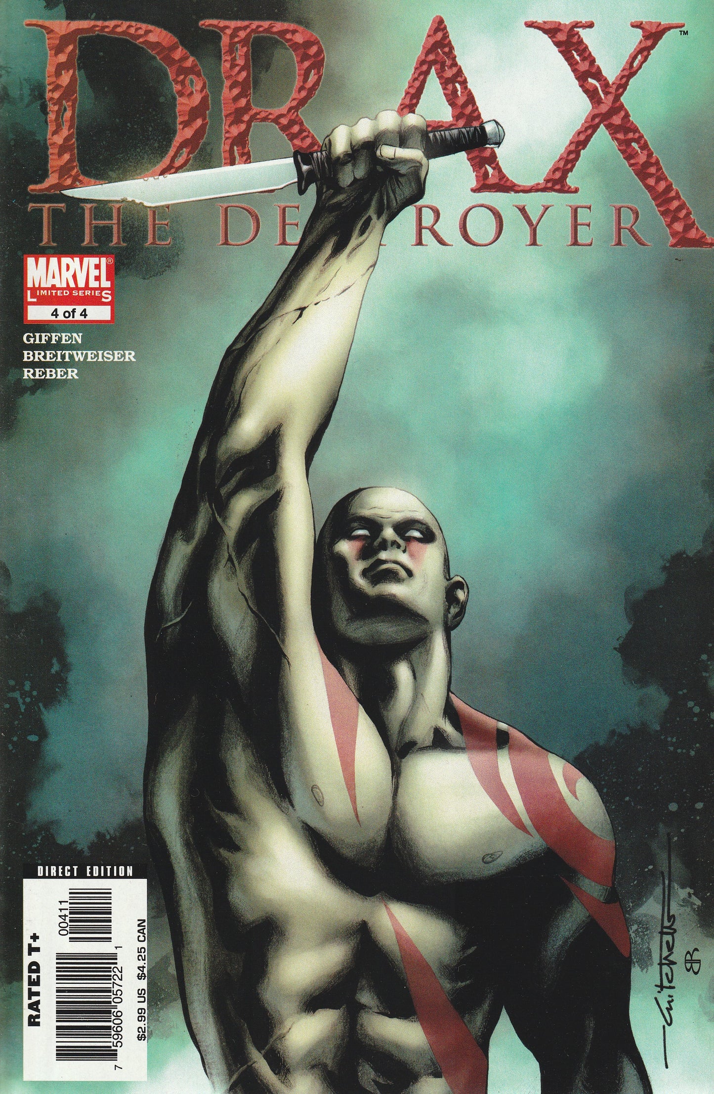 DRAX THE DESTROYER 1-4 * COMPLETE SET - MARVEL - 2005