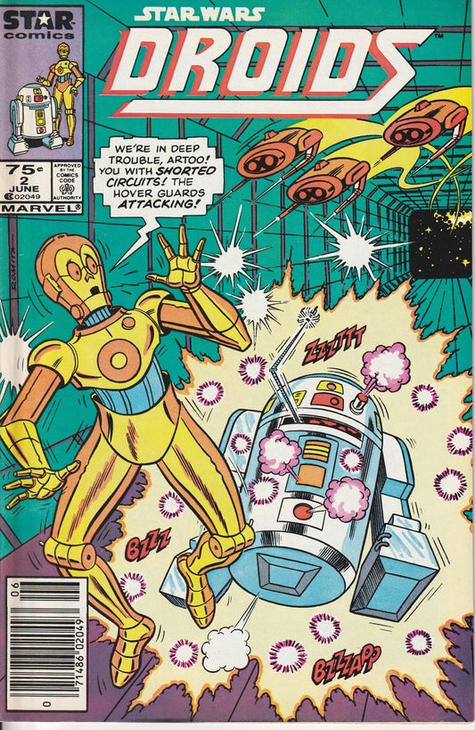 DROIDS #2 - MARVEL/STAR COMICS - JUNE 1986 (8.0-8.5)