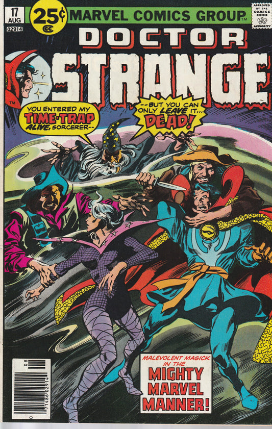 DR STRANGE #17 - MARVEL COMICS - AUG 1976 (8.0)