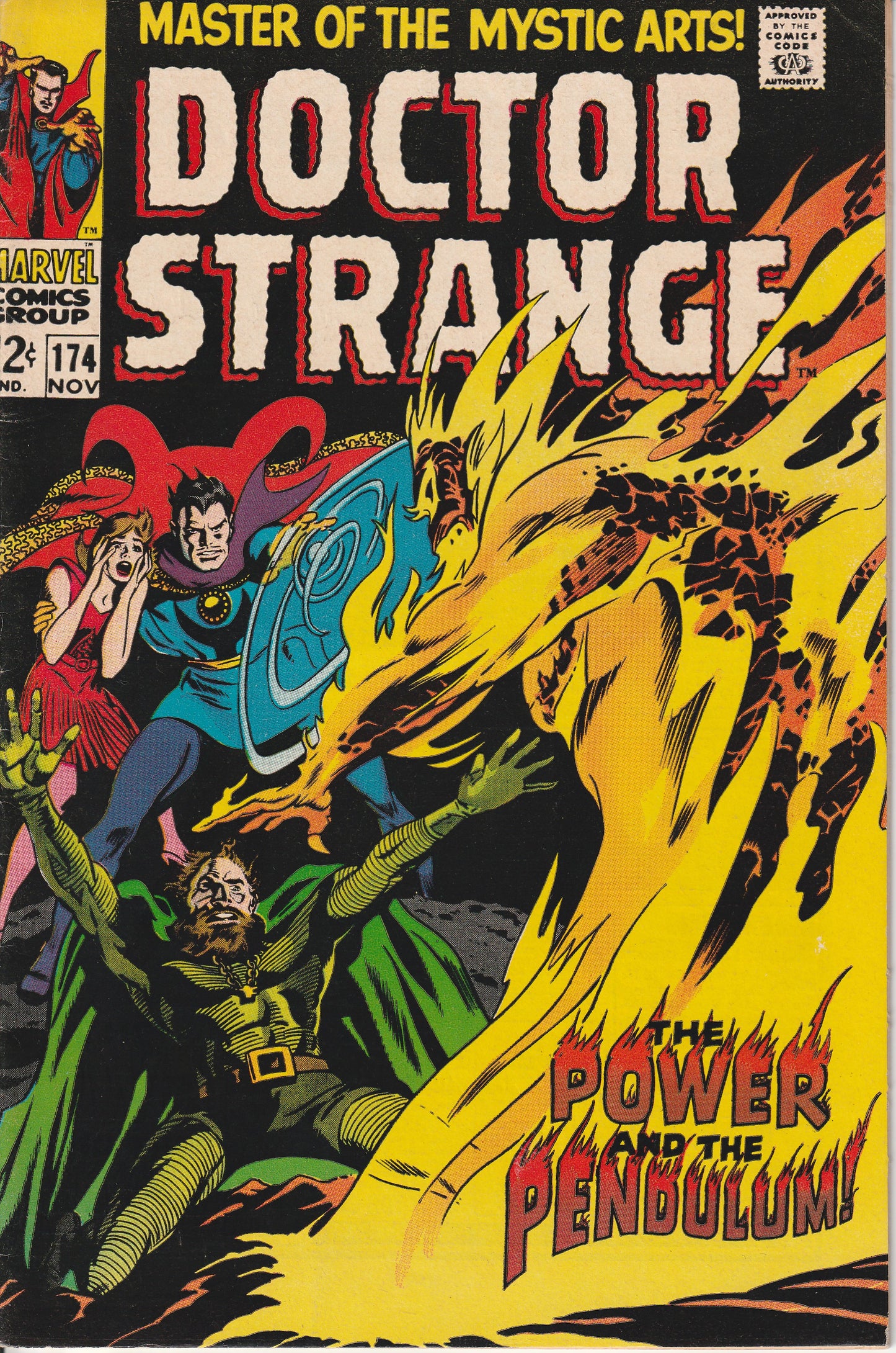 DR STRANGE #174 - MARVEL COMICS - NOV 1968 (8.0)