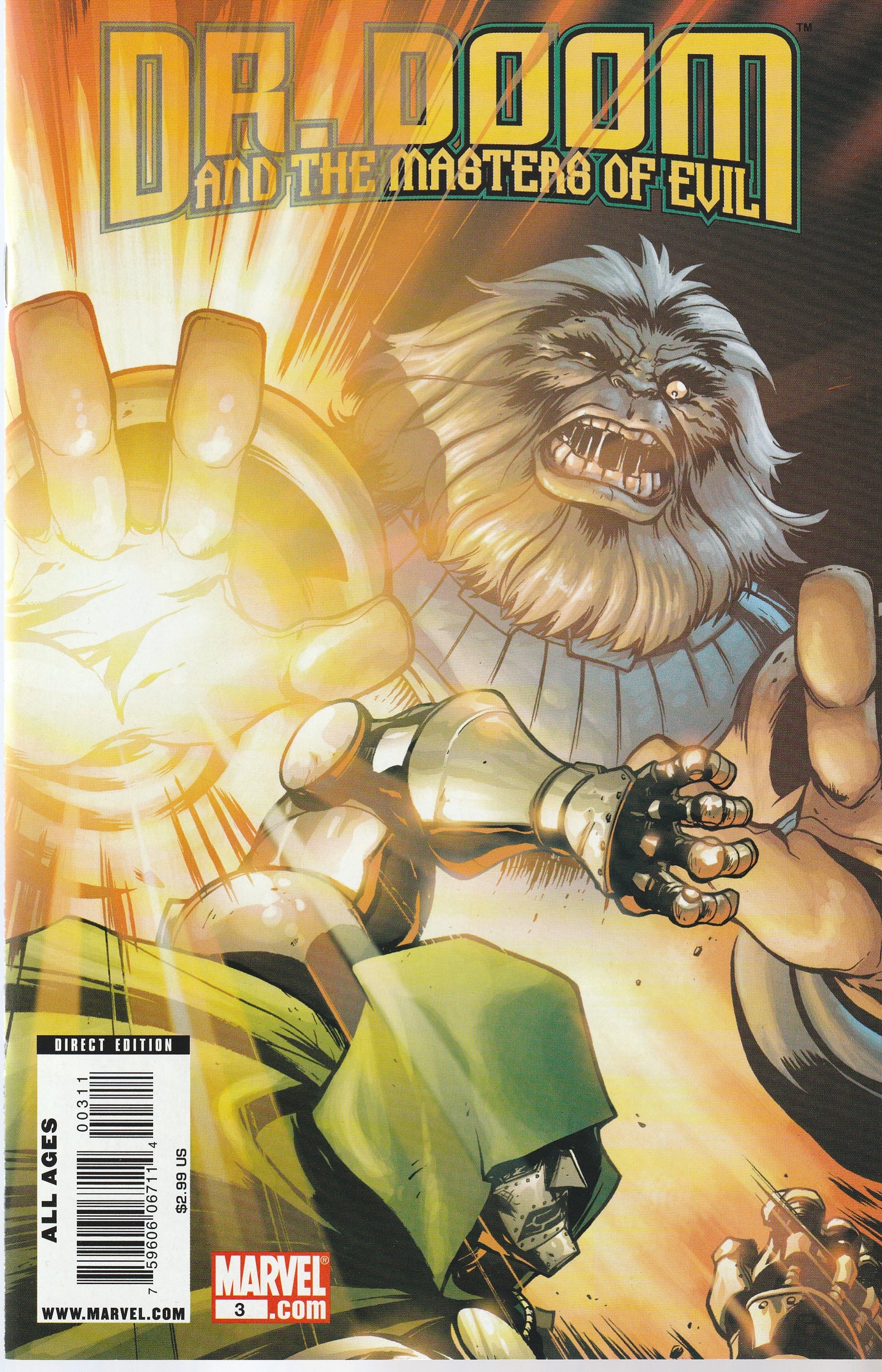 DR DOOM AND THE MASTERS OF EVIL 1-4 * MARVEL COMICS - MAR 2009