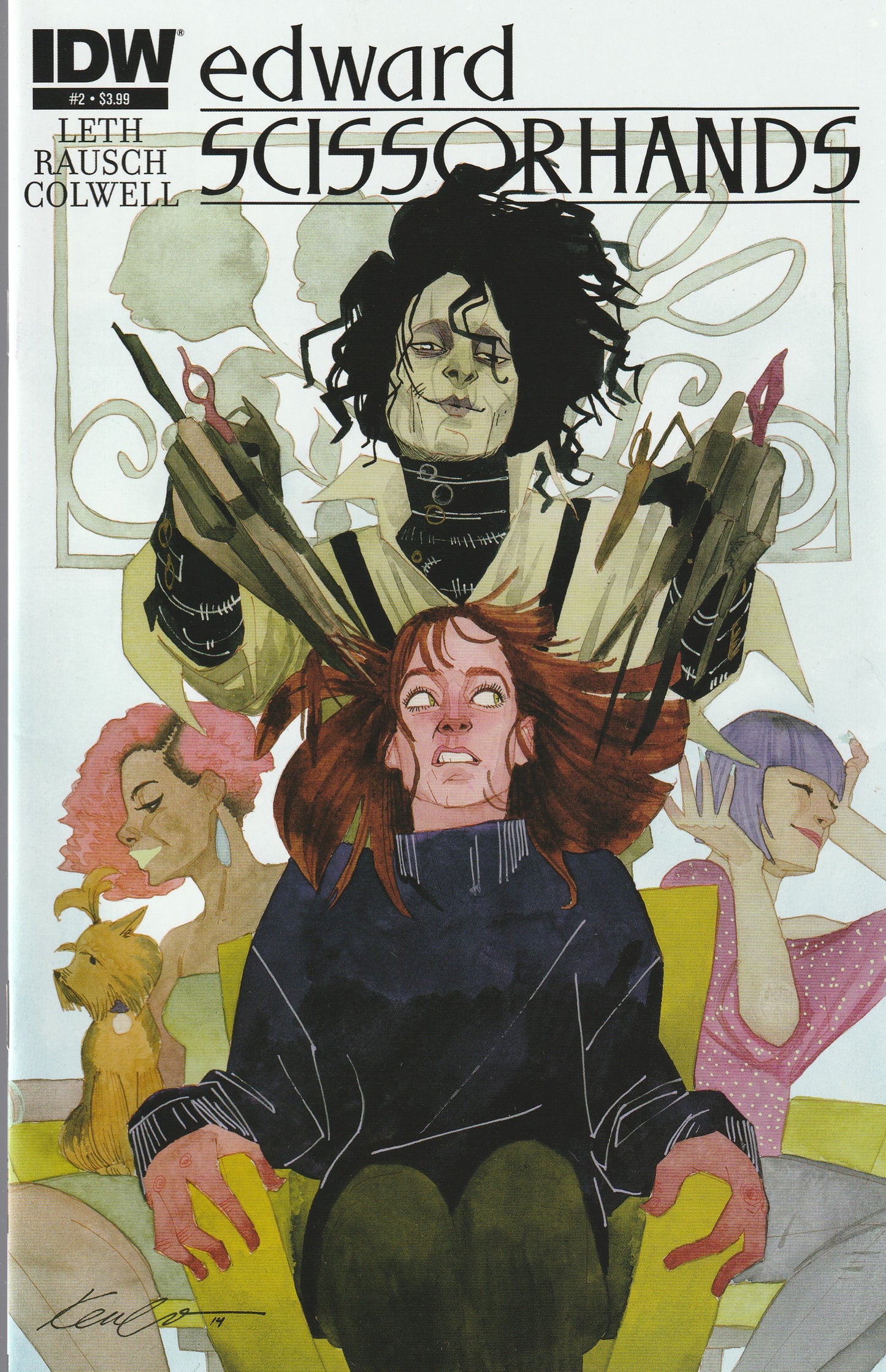 EDWARD SCISSORHANDS #1-7 || IDW || 2015