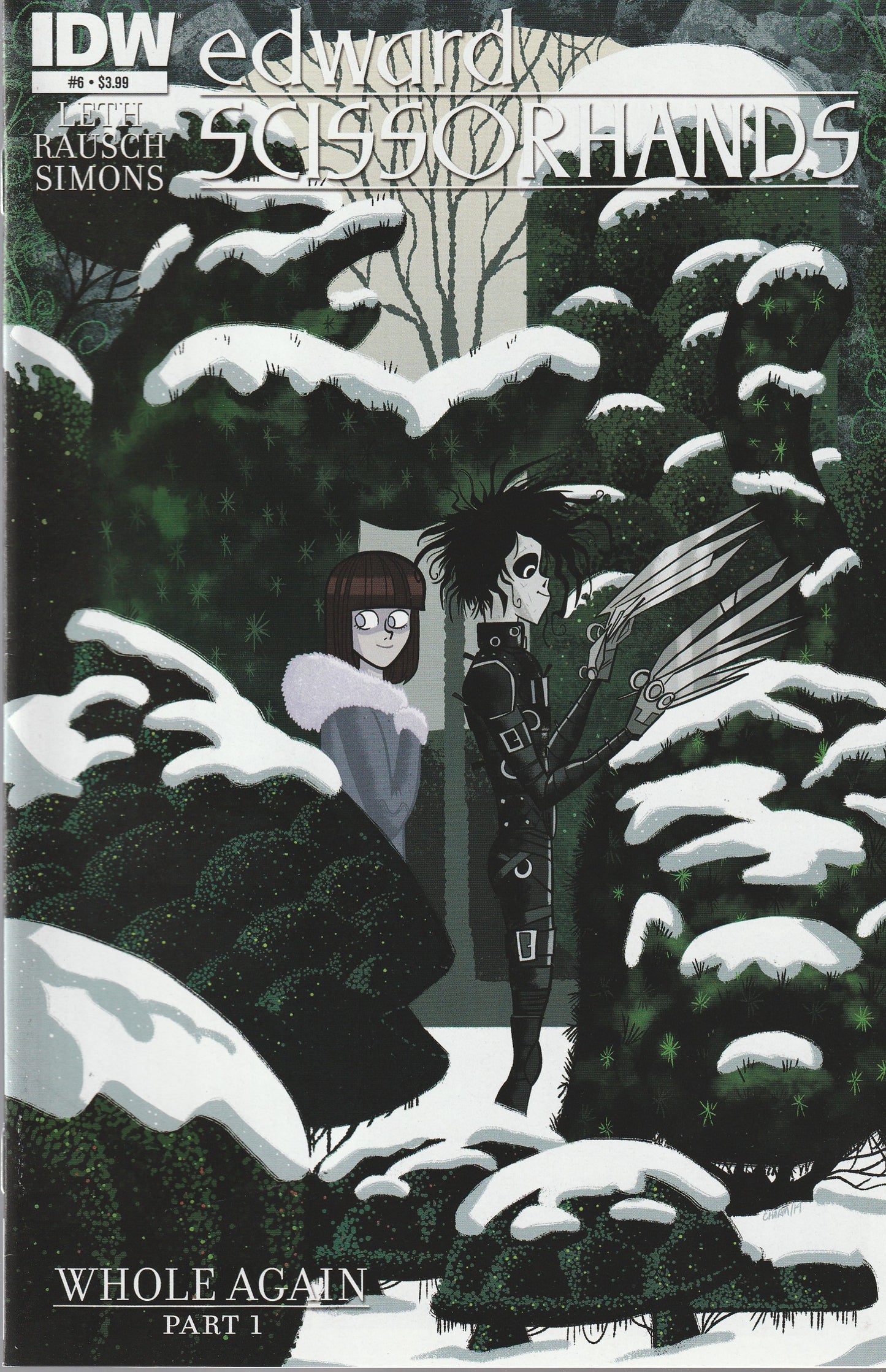 EDWARD SCISSORHANDS #1-7 || IDW || 2015