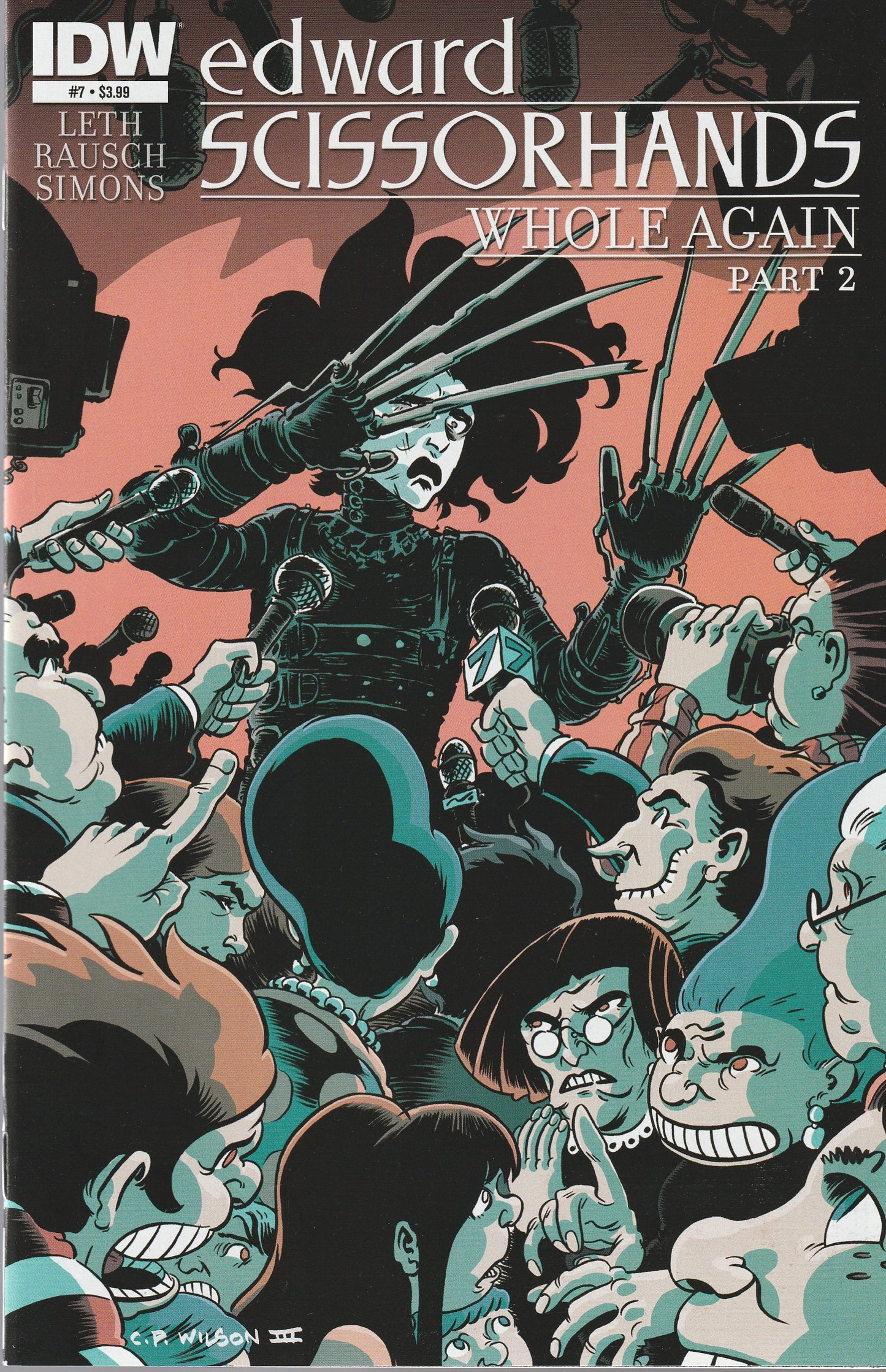 EDWARD SCISSORHANDS #1-7 || IDW || 2015
