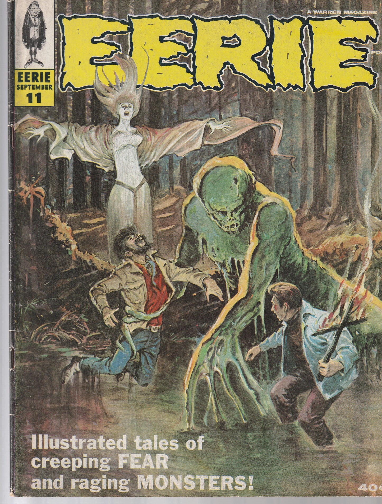 EERIE #11 || WARREN MAGAZINES || SEP 1967 || (5.5-6.0)
