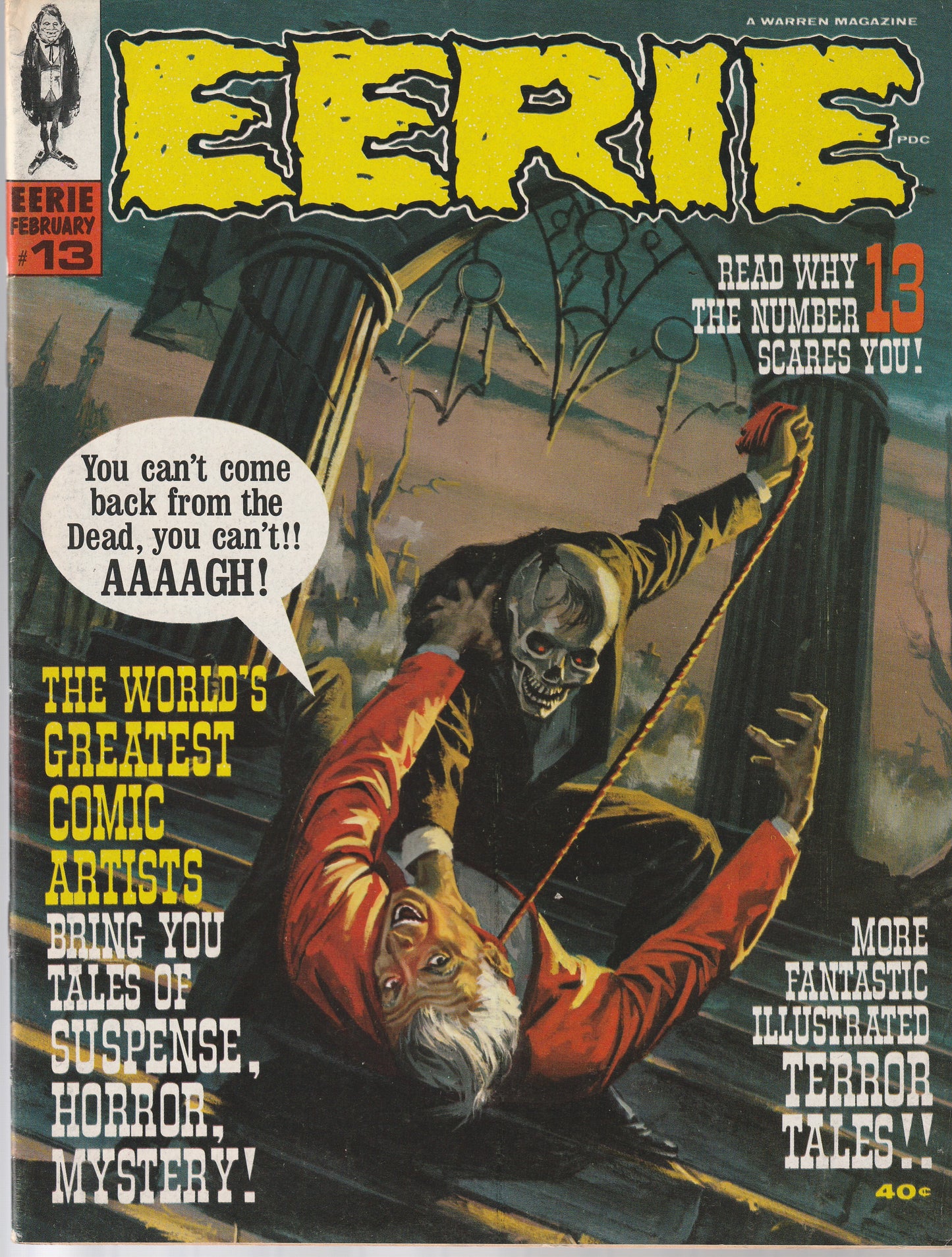 EERIE #13 || WARREN MAGAZINES || FEB 1968 || (6.5-7.0)