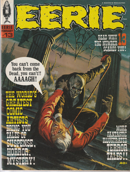 EERIE #13 || WARREN MAGAZINES || FEB 1968 || (6.5-7.0)