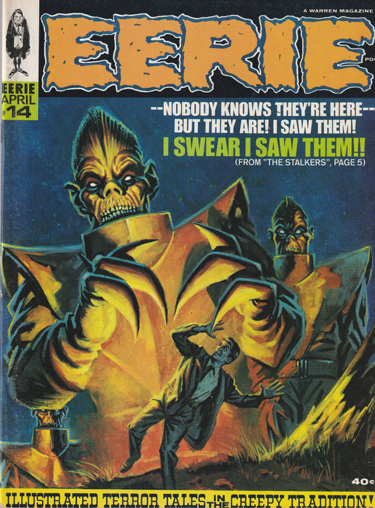 EERIE MAGAZINE #14 || WARREN || APR 1968 (8.0)