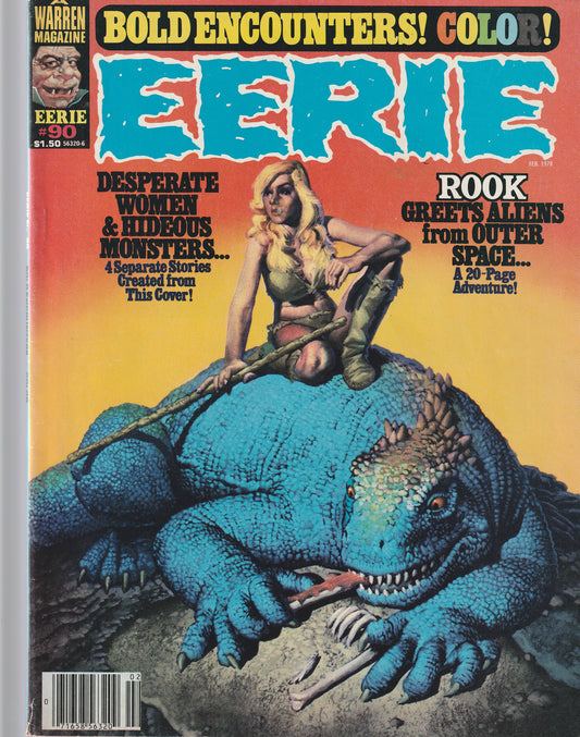 EERIE MAGAZINE #90 - WARREN - FEB 1978 (5.0)