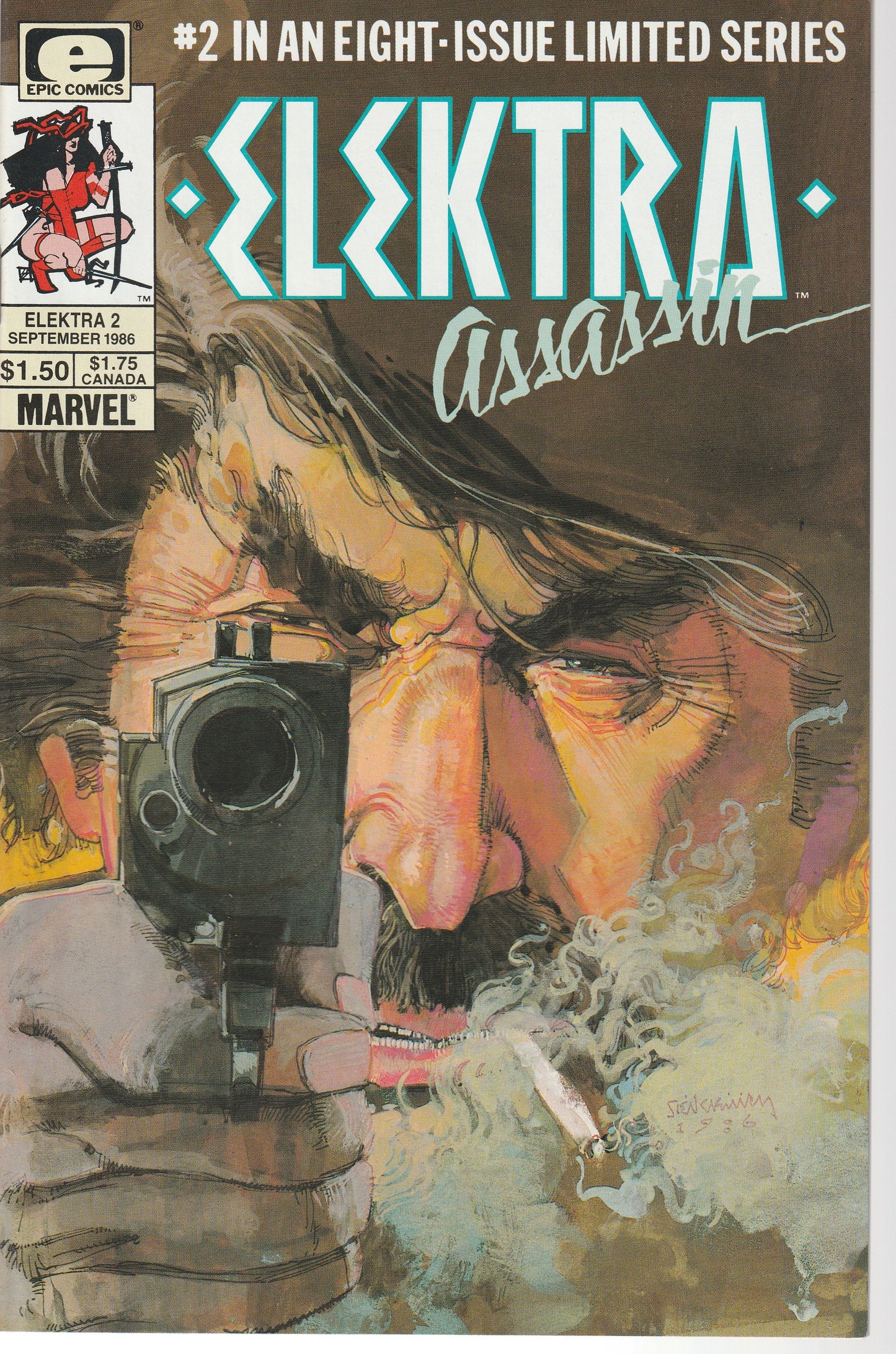 ELEKTRA ASSASSIN 1-8 * MARVEL COMICS - 1986/87