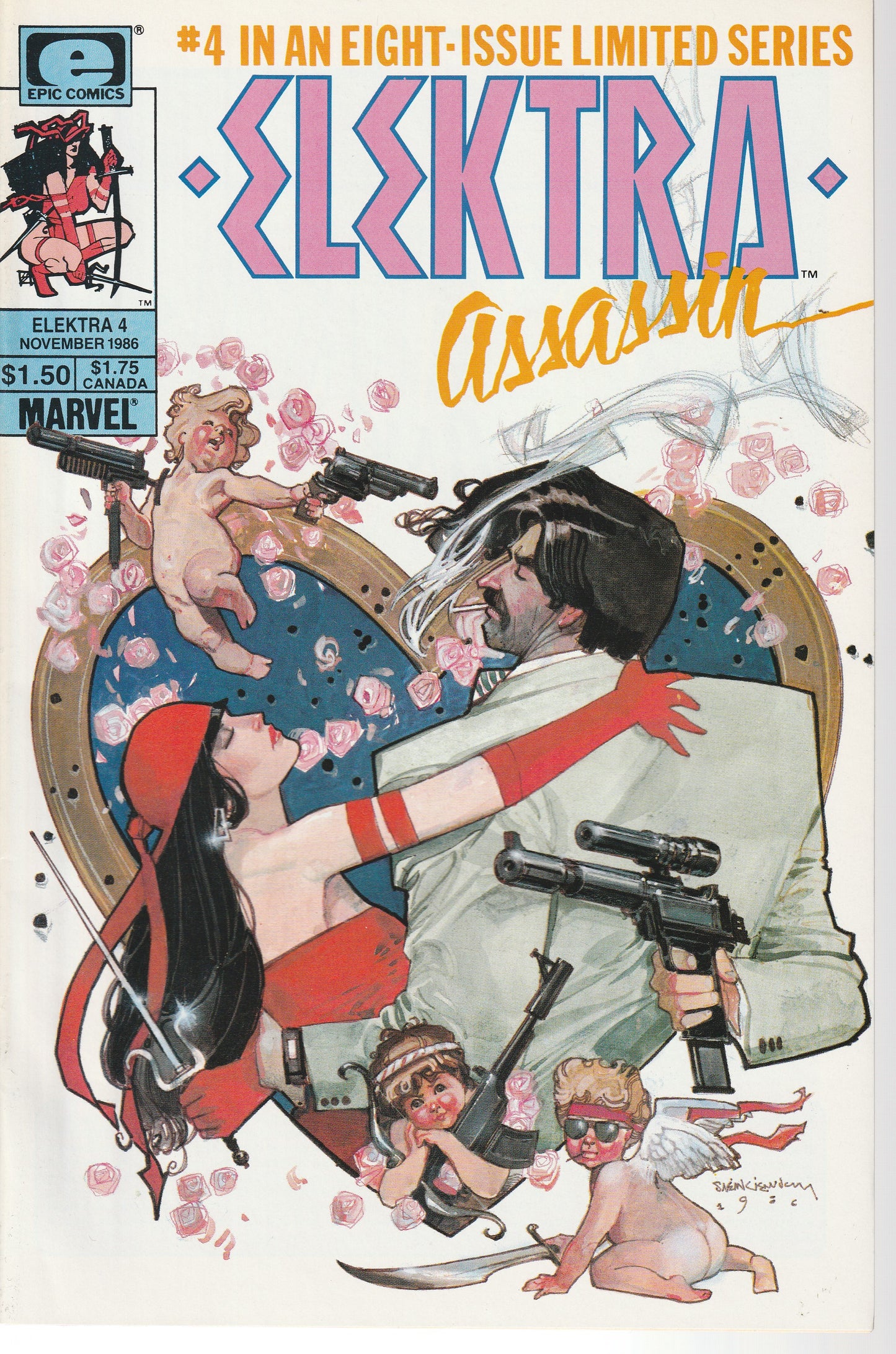 ELEKTRA ASSASSIN 1-8 * MARVEL COMICS - 1986/87