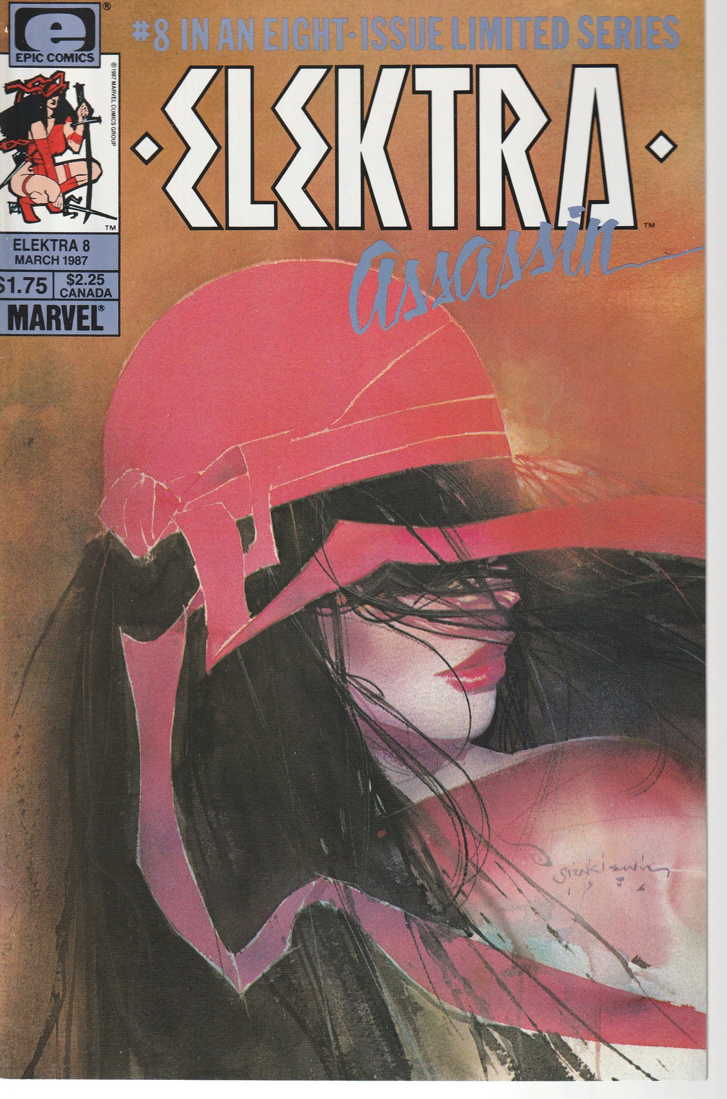 ELEKTRA ASSASSIN 1-8 * MARVEL COMICS - 1986/87