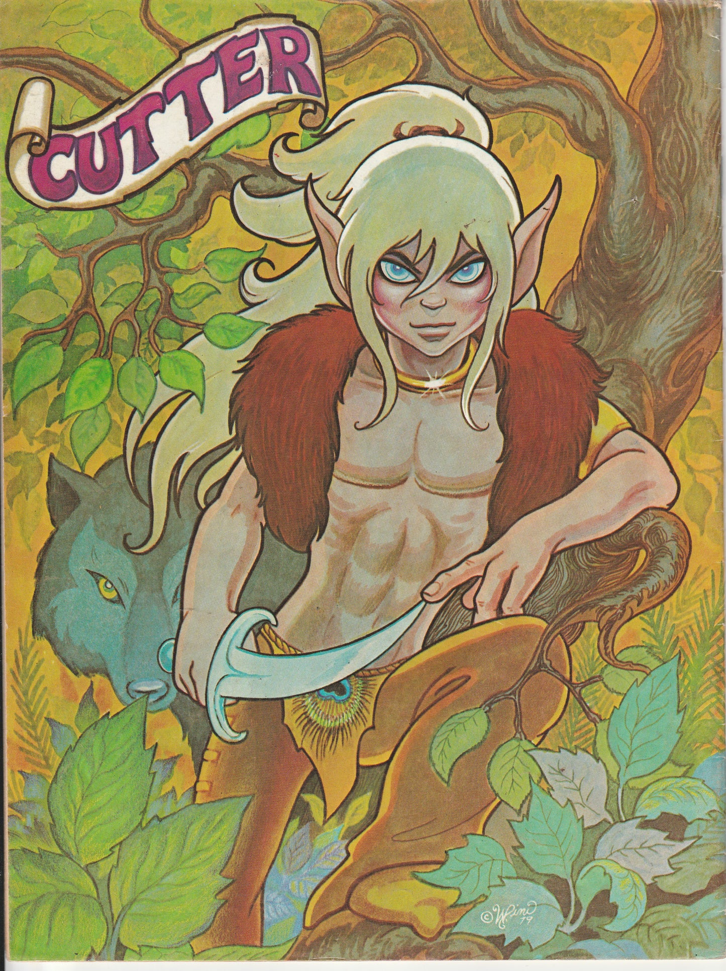 ELFQUEST #1 - WaRP GRAPHICS - JAN 1978 (4.5-5.0)