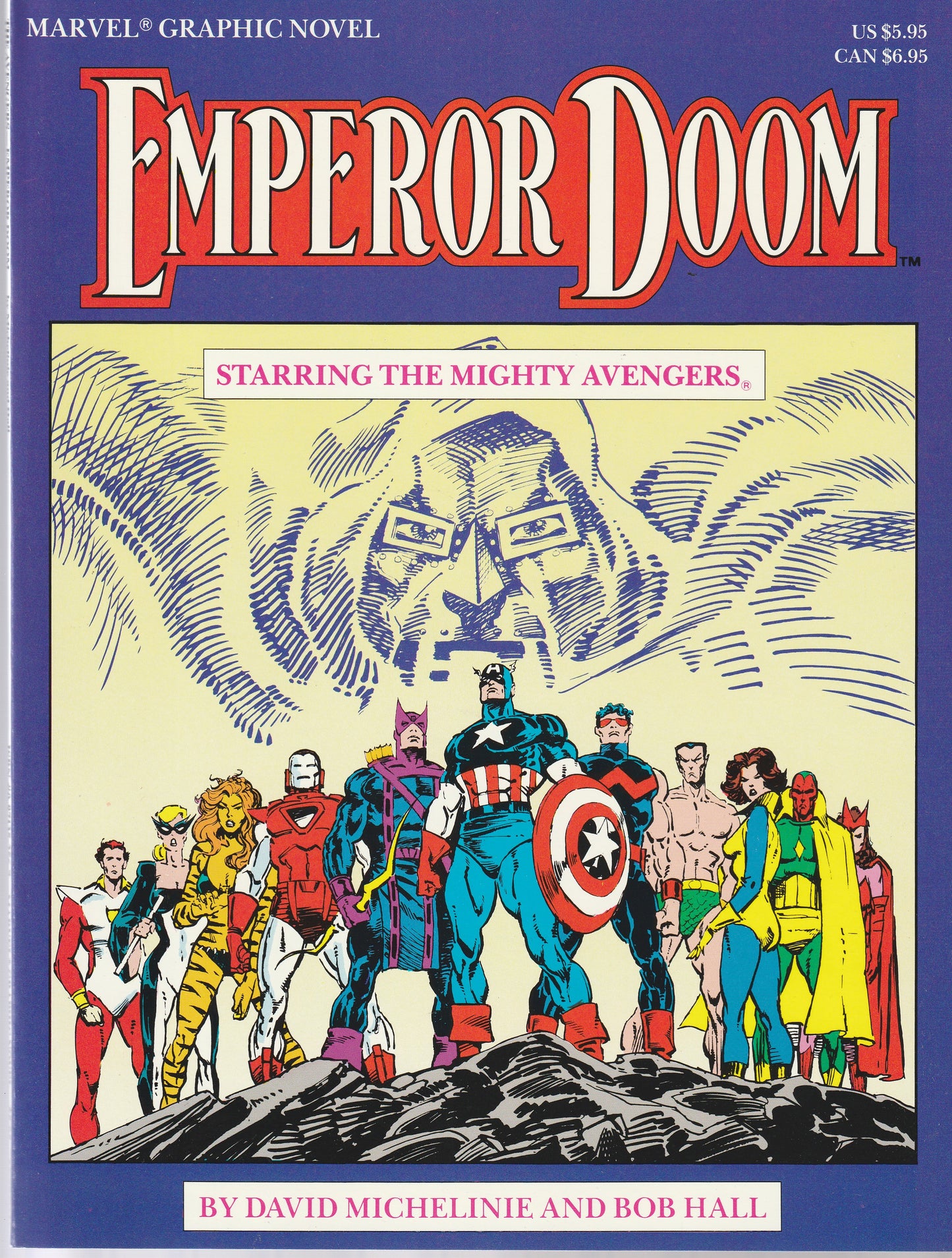 MARVEL GRAPHIC NOVEL #27 || EMPEROR DOOM || MARVEL COMICS || JAN 1987