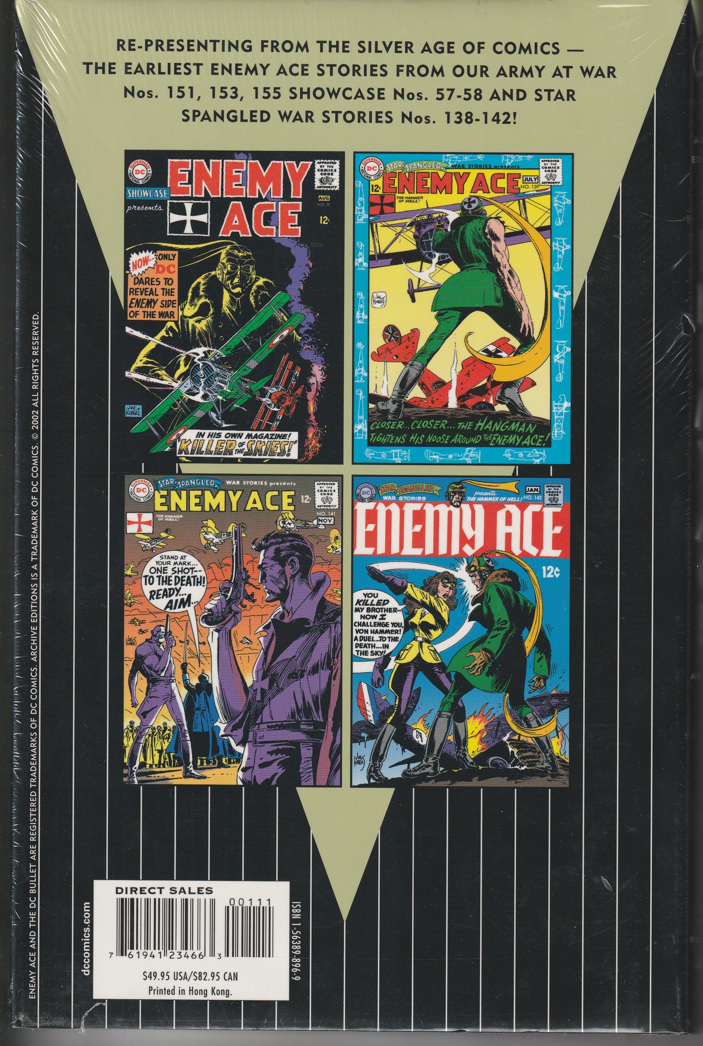 ENEMY ACE ARCHIVES VOL 1 - DC COMICS - 2002 - NEW IN SHRINK WRAP