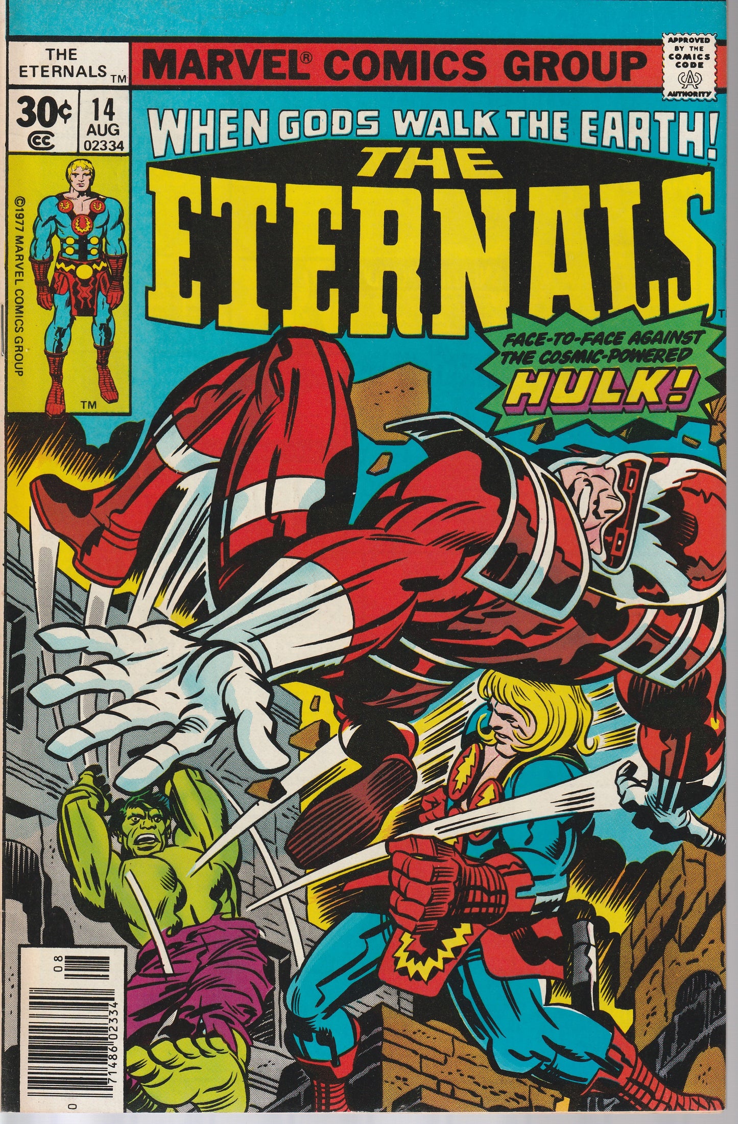 ETERNALS #14 - MARVEL COMICS - (7.5-8.0)