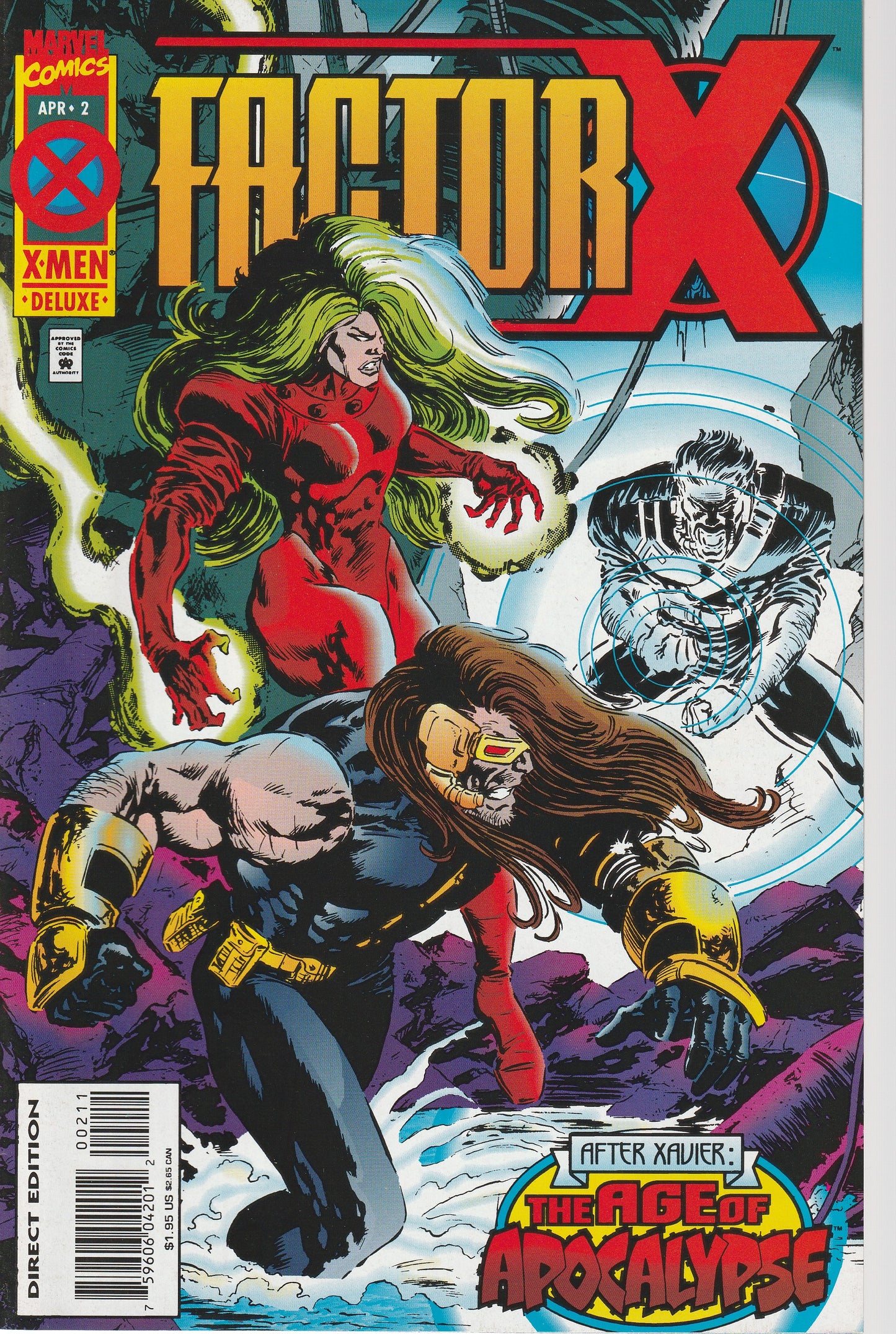 FACTOR-X 1-4 * MARVEL COMICS - 1995 * COMPLETE SET
