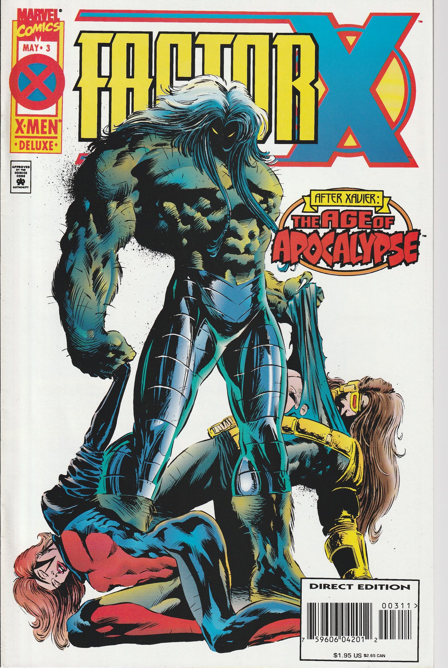 FACTOR-X 1-4 * MARVEL COMICS - 1995 * COMPLETE SET
