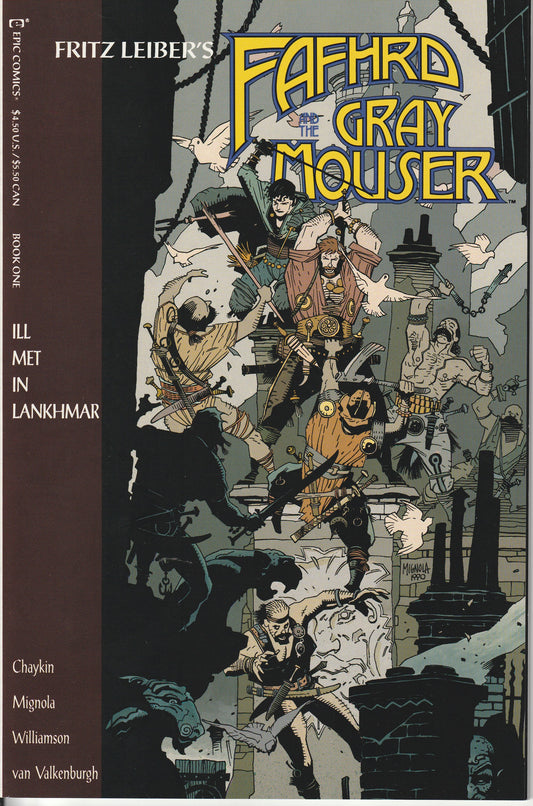 FAFHRD AND THE GRAY MOUSER 1-4 * MARVEL - OCT 1990
