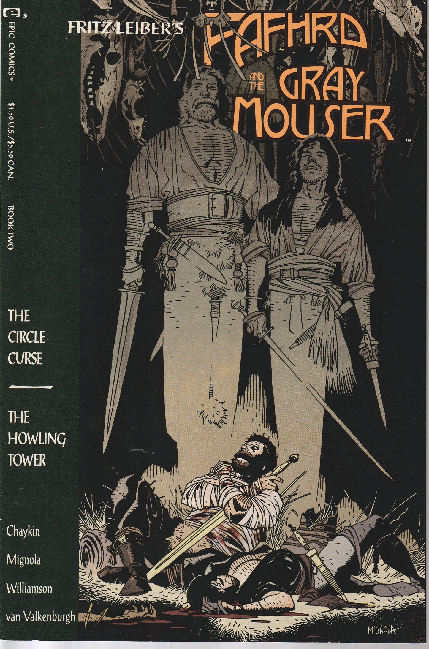 FAFHRD AND THE GRAY MOUSER 1-4 * MARVEL - OCT 1990