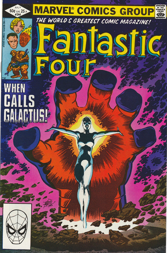 FANTASTIC FOUR #244 - MARVEL COMICS - JUL 1982 (9.0)