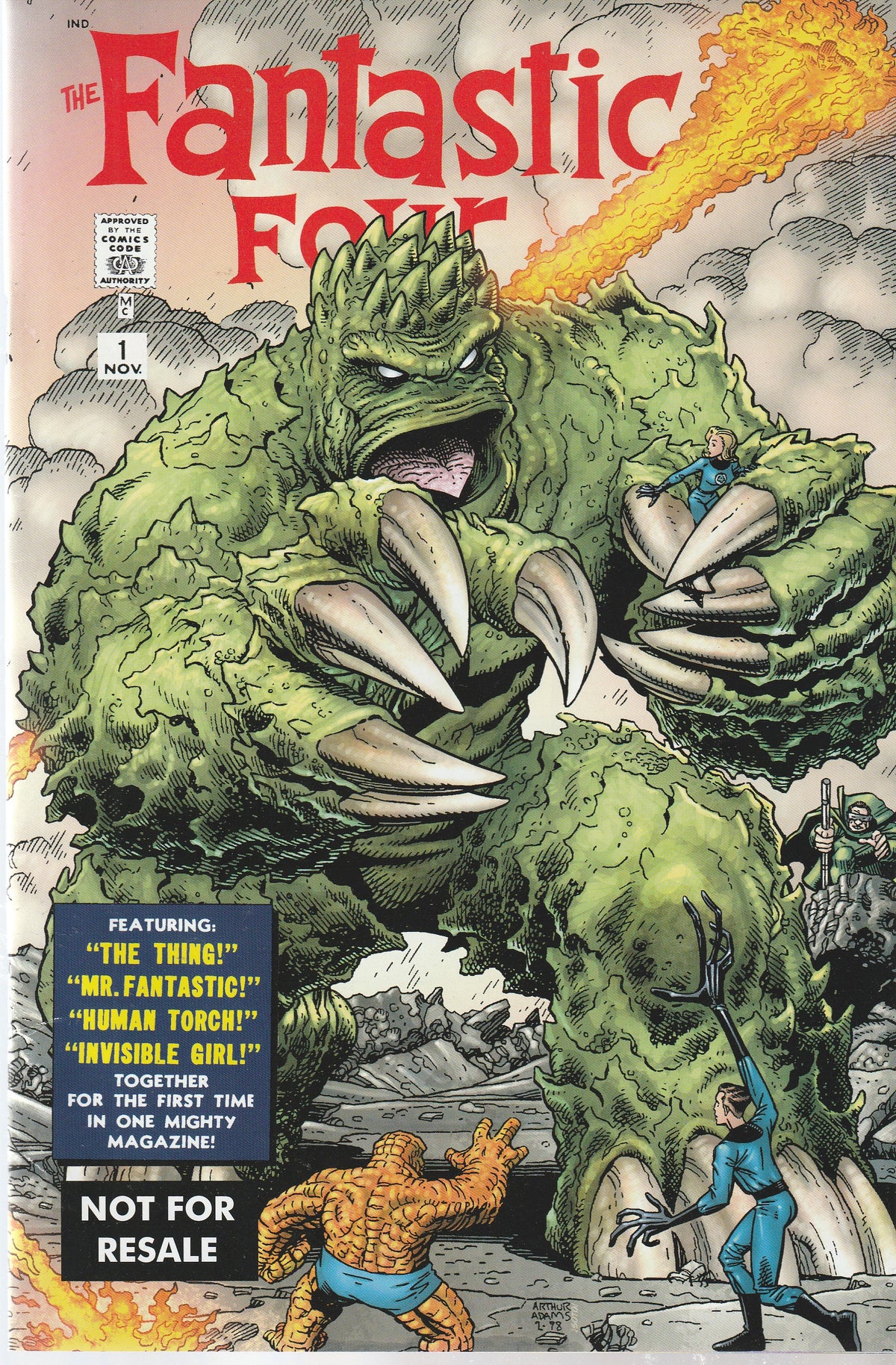 FANTASTIC FOUR #1 (MARVEL LEGENDS EDITION)|| NOV 2005 || NM-