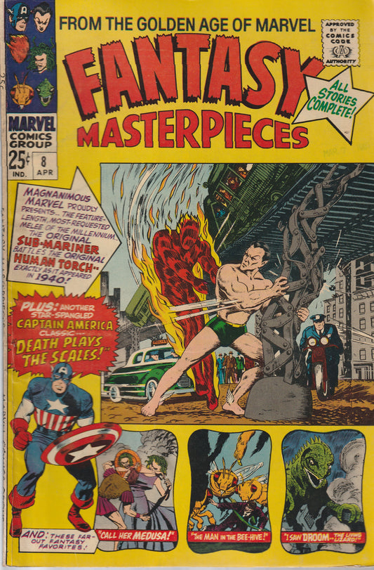FANTASY MASTERPIECES #8 - MARVEL COMICS - APR 1967 (6.5)
