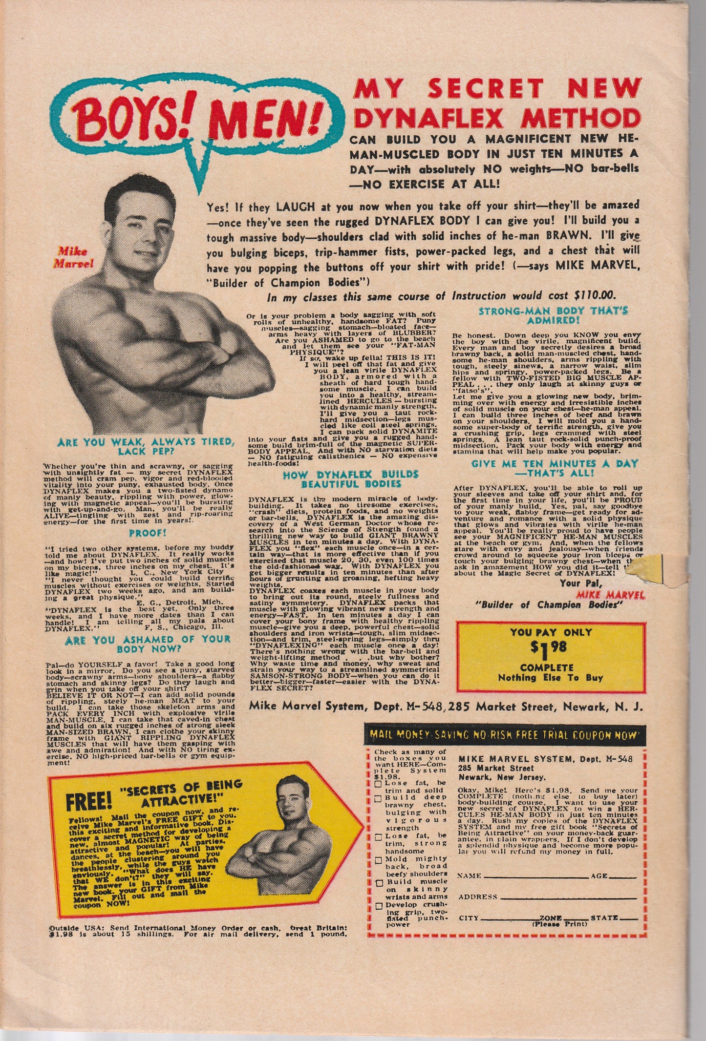 FANTASY MASTERPIECES #1 - MARVEL - FEB 1966 (4.5)