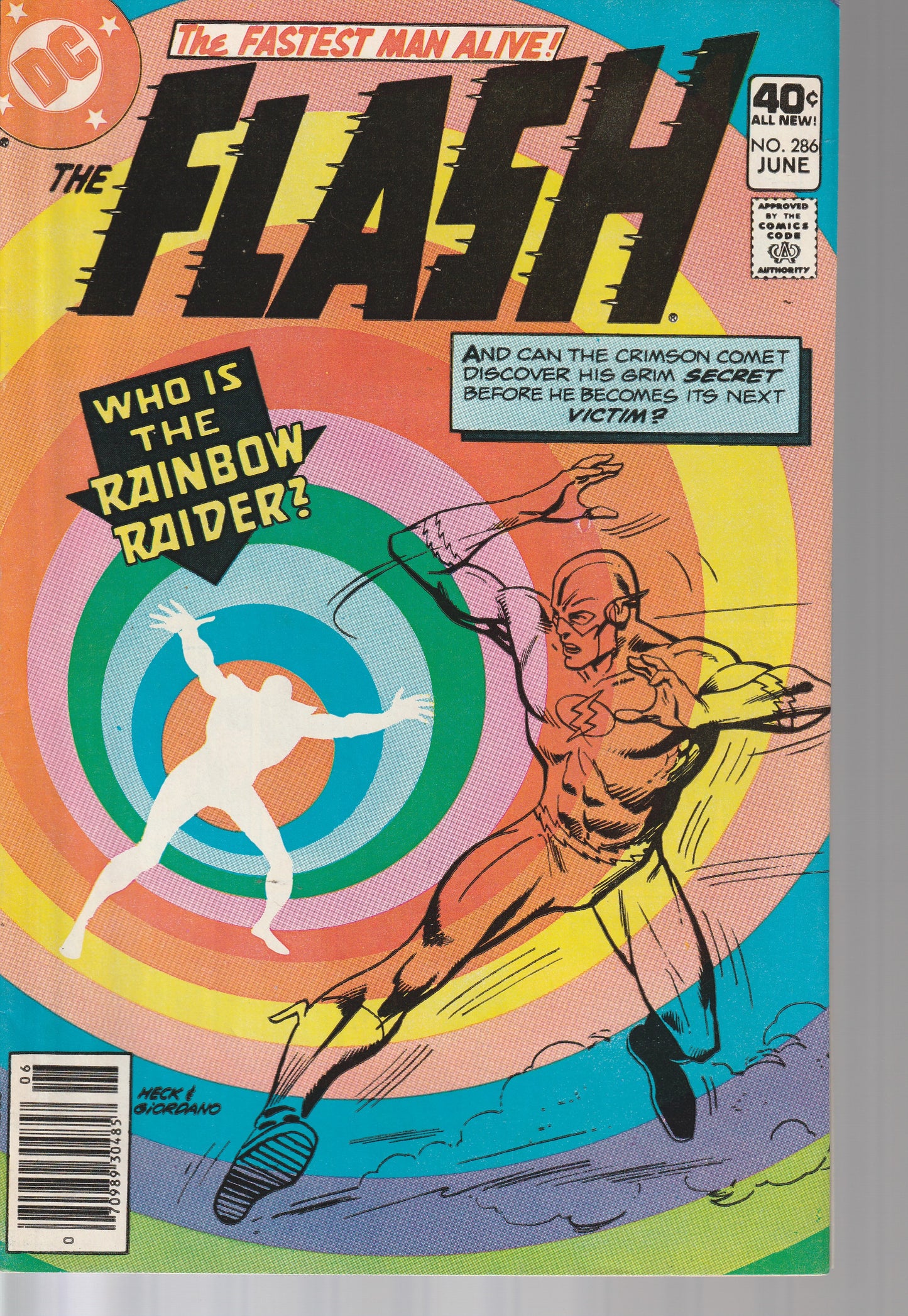 FLASH #286 - DC COMICS - JUN 1980 (8.0)