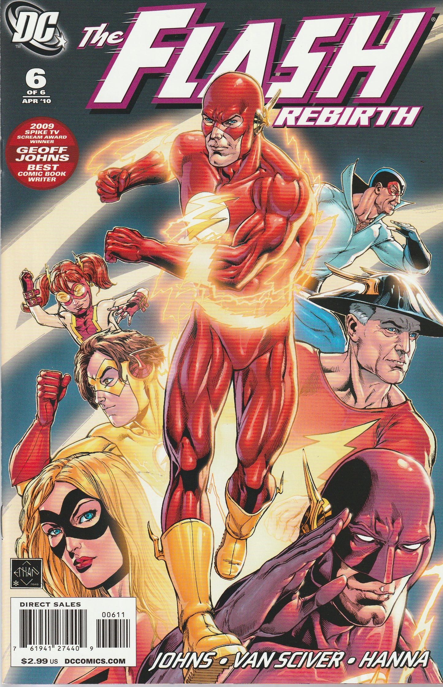 FLASH REBIRTH 1-6 * DC COMICS - APR 2009
