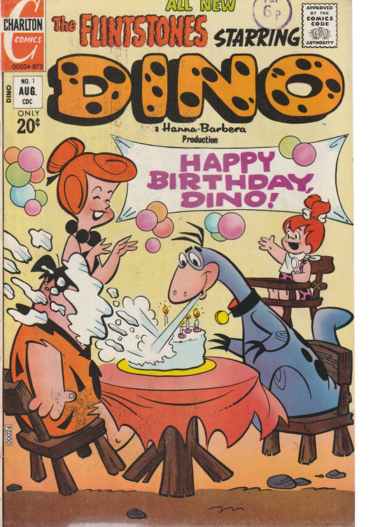 THE FLINTSTONES starring DINO #1