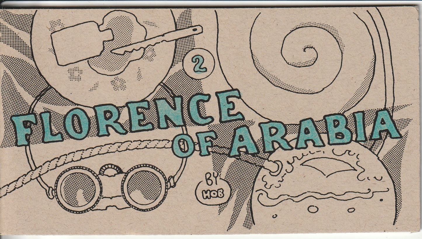 Share Rare Art Zine FLORENCE OF ARABIA #2 By Hob Mini-Zine Comic Comix
