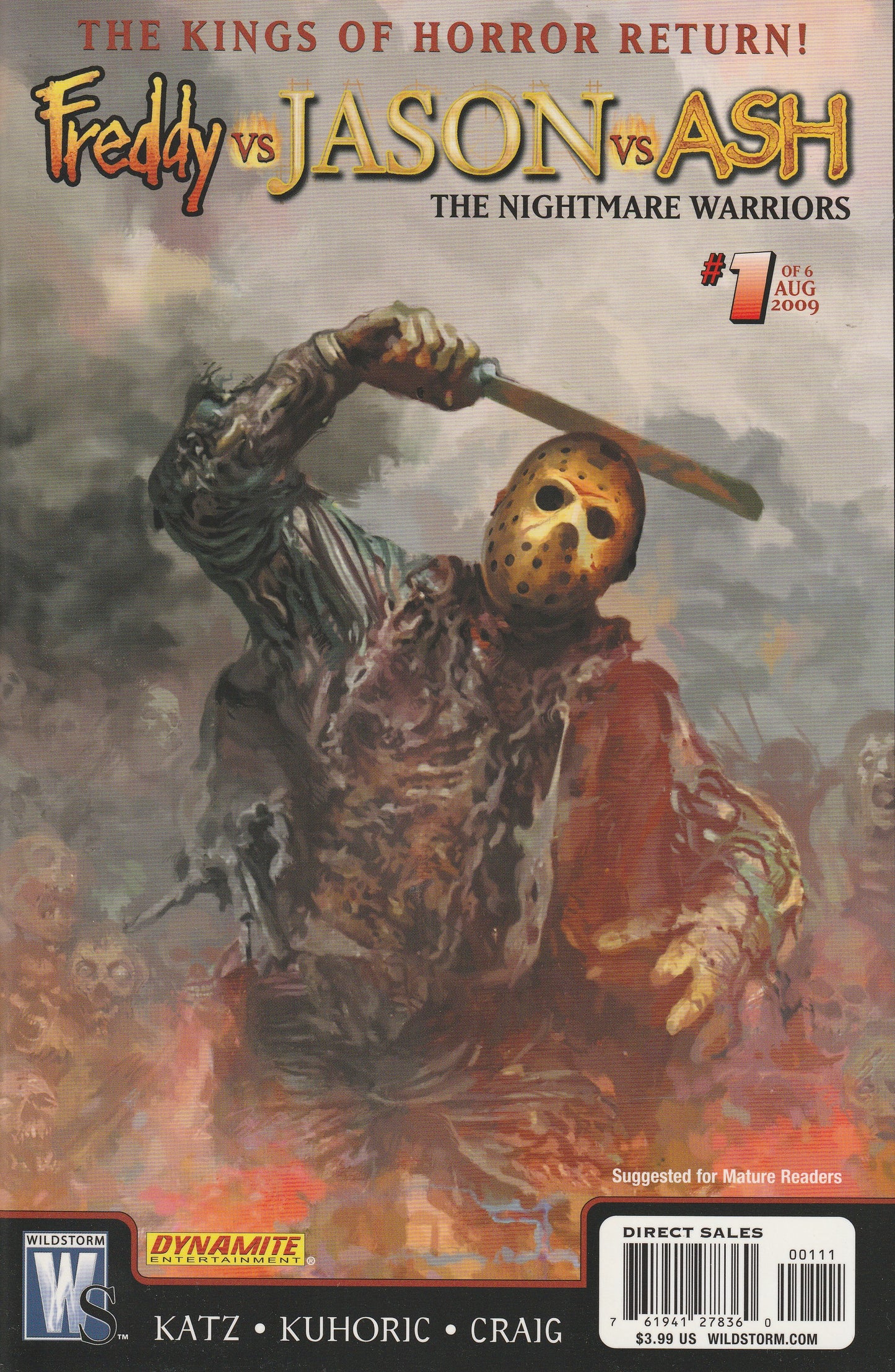 FREDDY vs JASON vs ASH : THE NIGHTMARE WARRIORS #1