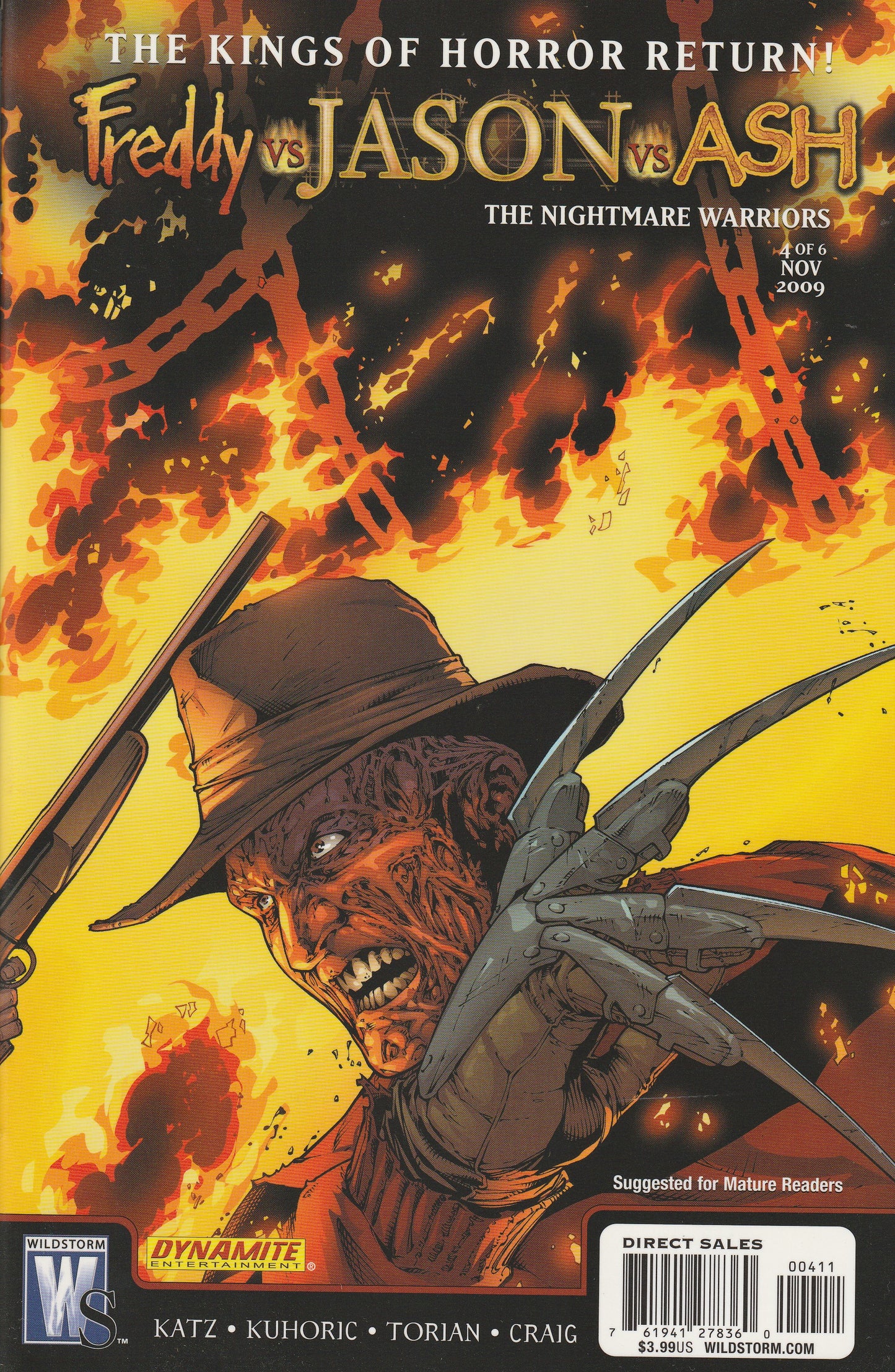 FREDDY vs JASON vs ASH : THE NIGHTMARE WARRIORS #4