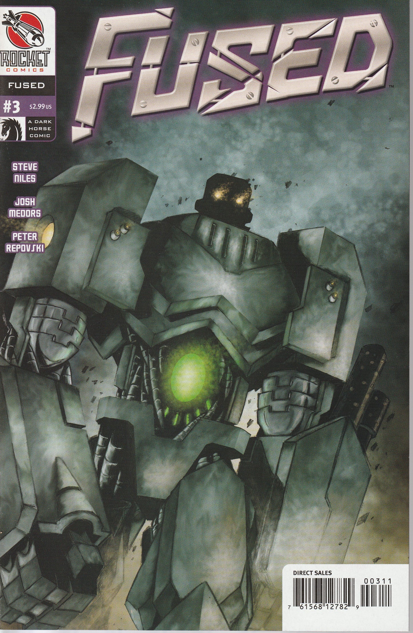 FUSED 1-4 *COMPELTE SET - DARK HORSE / ROCKET COMICS (2003)