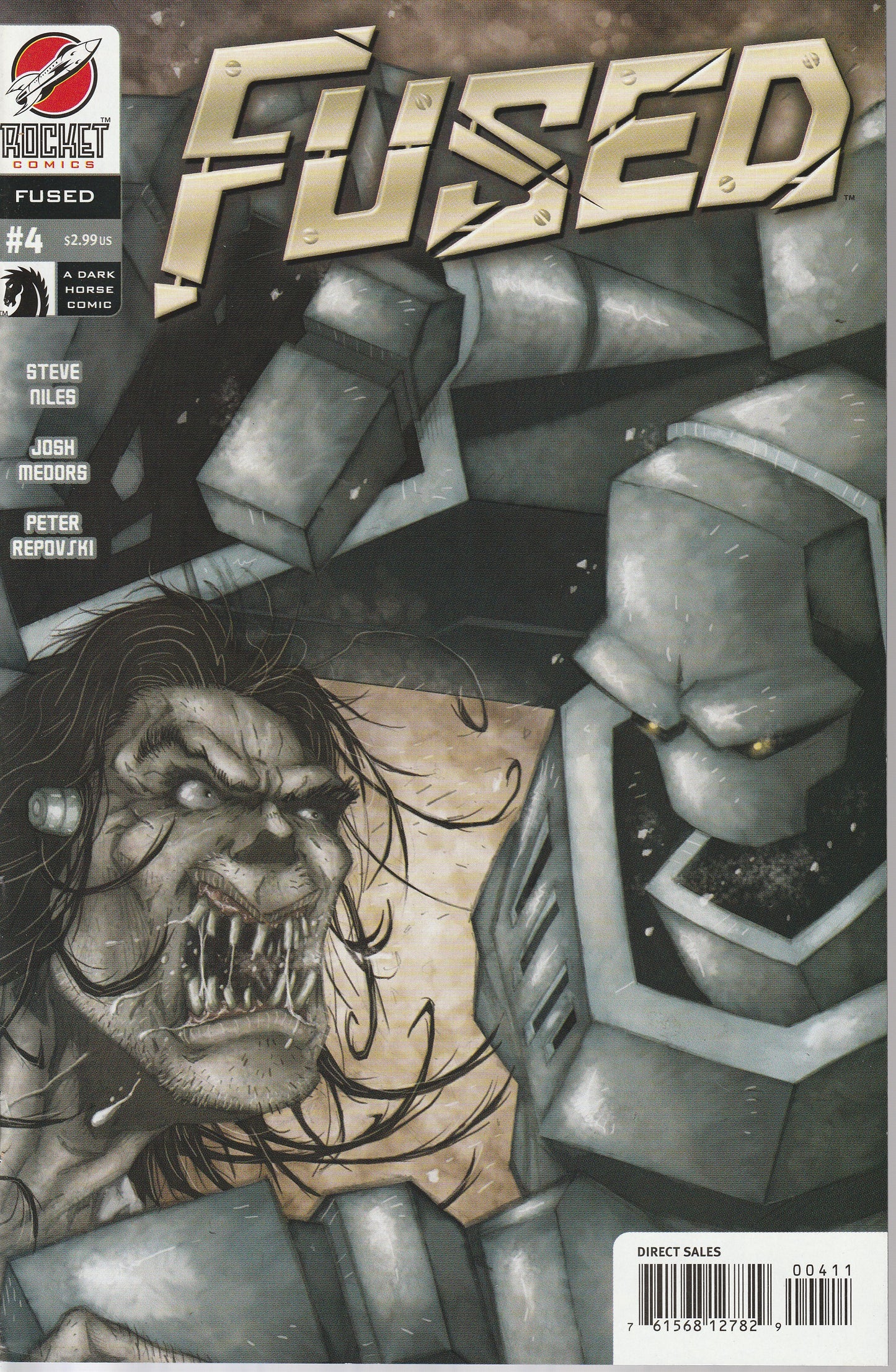 FUSED 1-4 *COMPELTE SET - DARK HORSE / ROCKET COMICS (2003)