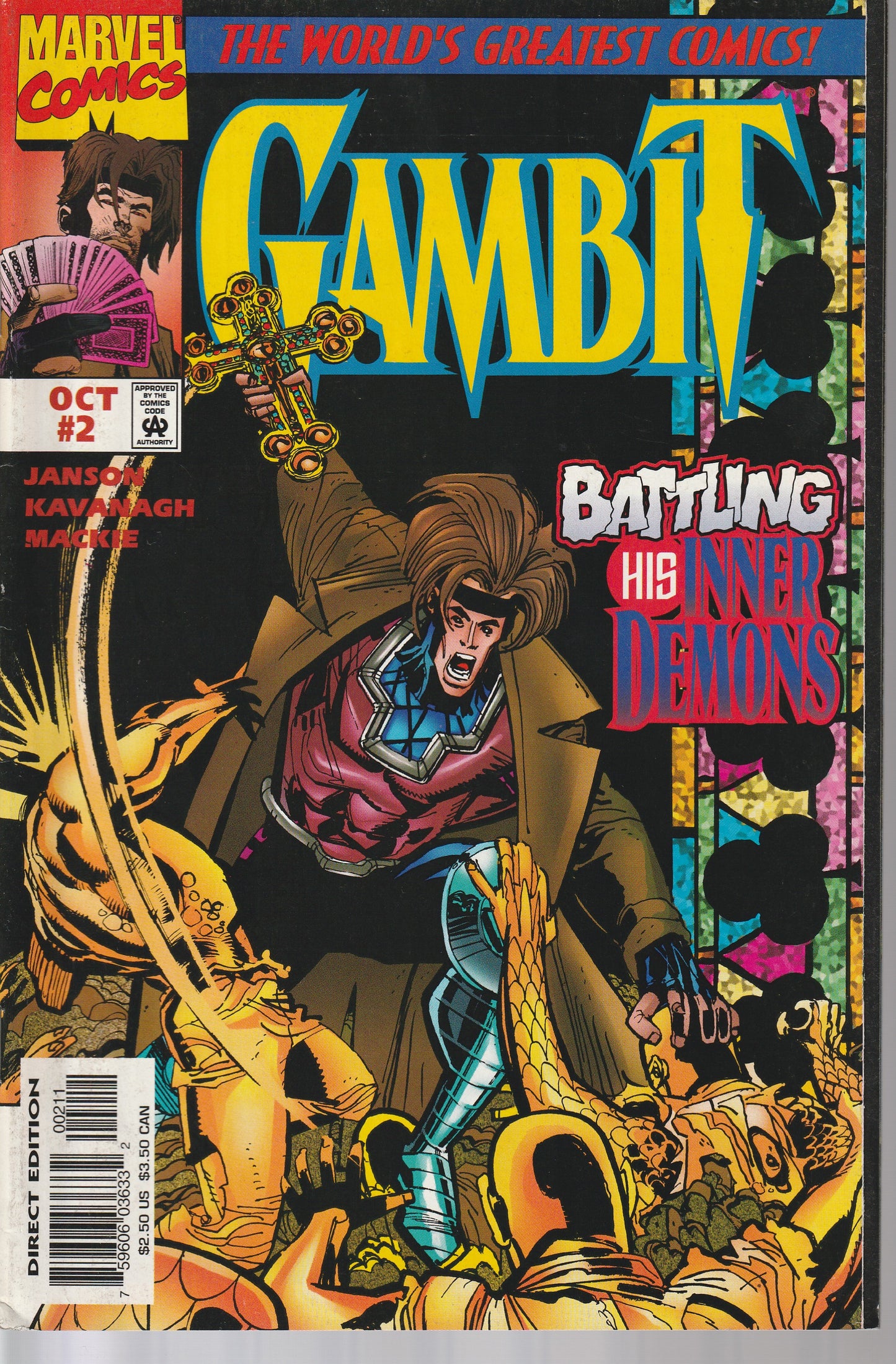 GAMBIT "SINISTER REDEMPTION" 1-4 * MARVEL COMICS - 1997