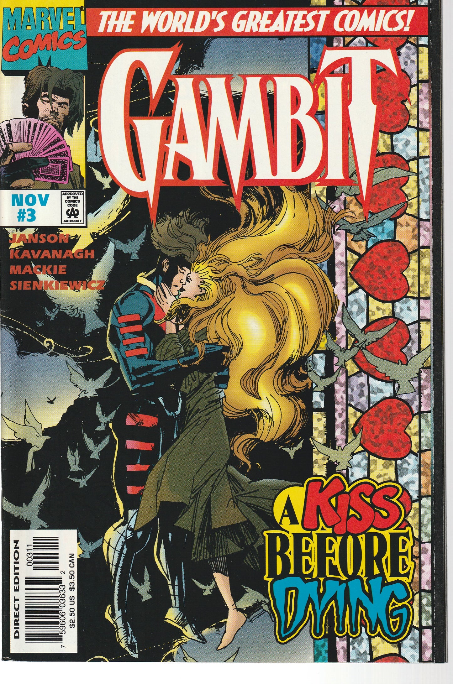 GAMBIT "SINISTER REDEMPTION" 1-4 * MARVEL COMICS - 1997