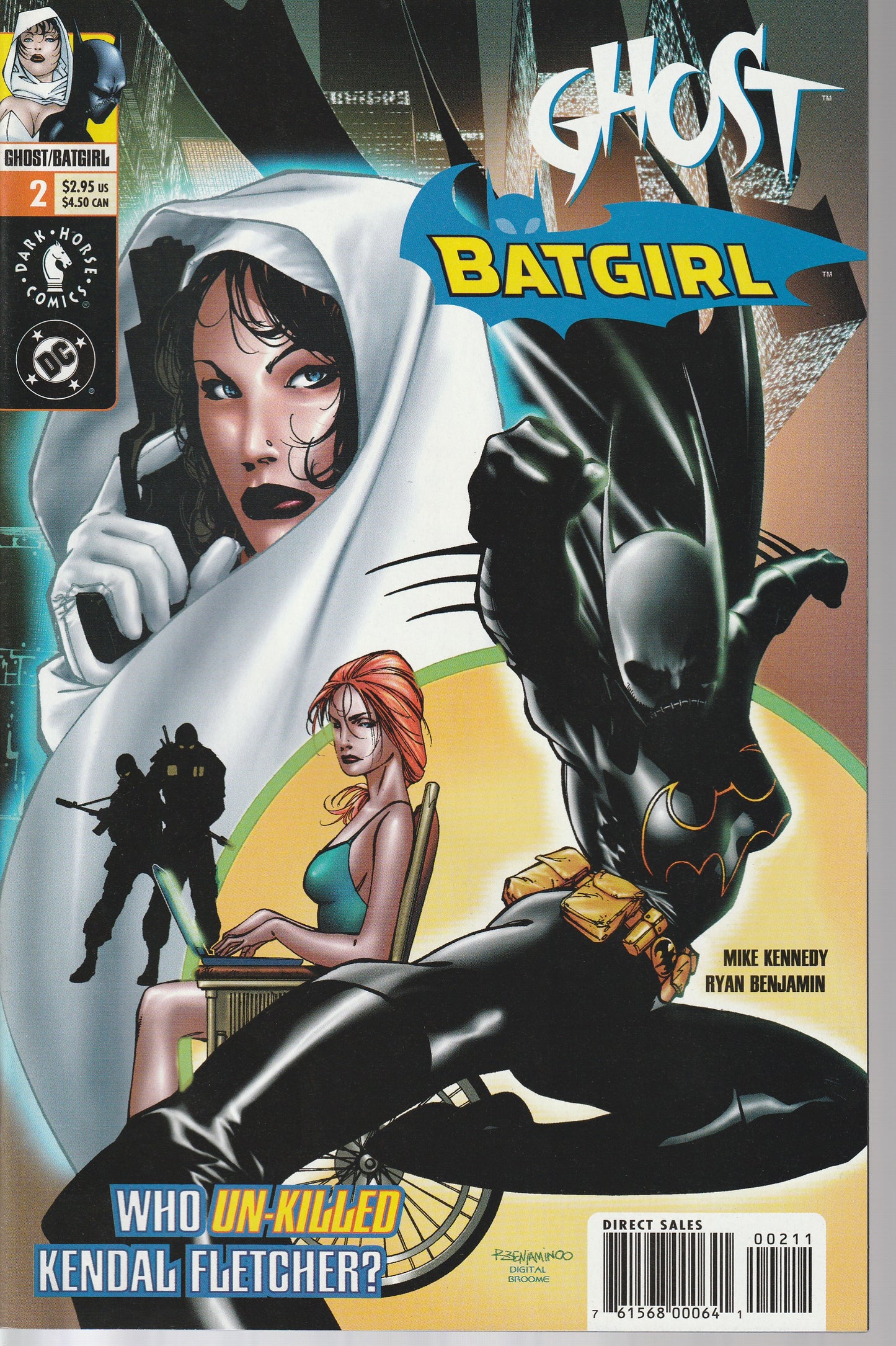 GHOST BATGIRL 1-4 * COMPLETE SET - DARK HORSE - SEP 2000