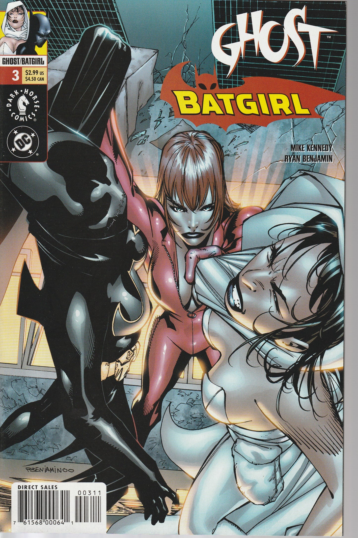 GHOST BATGIRL 1-4 * COMPLETE SET - DARK HORSE - SEP 2000