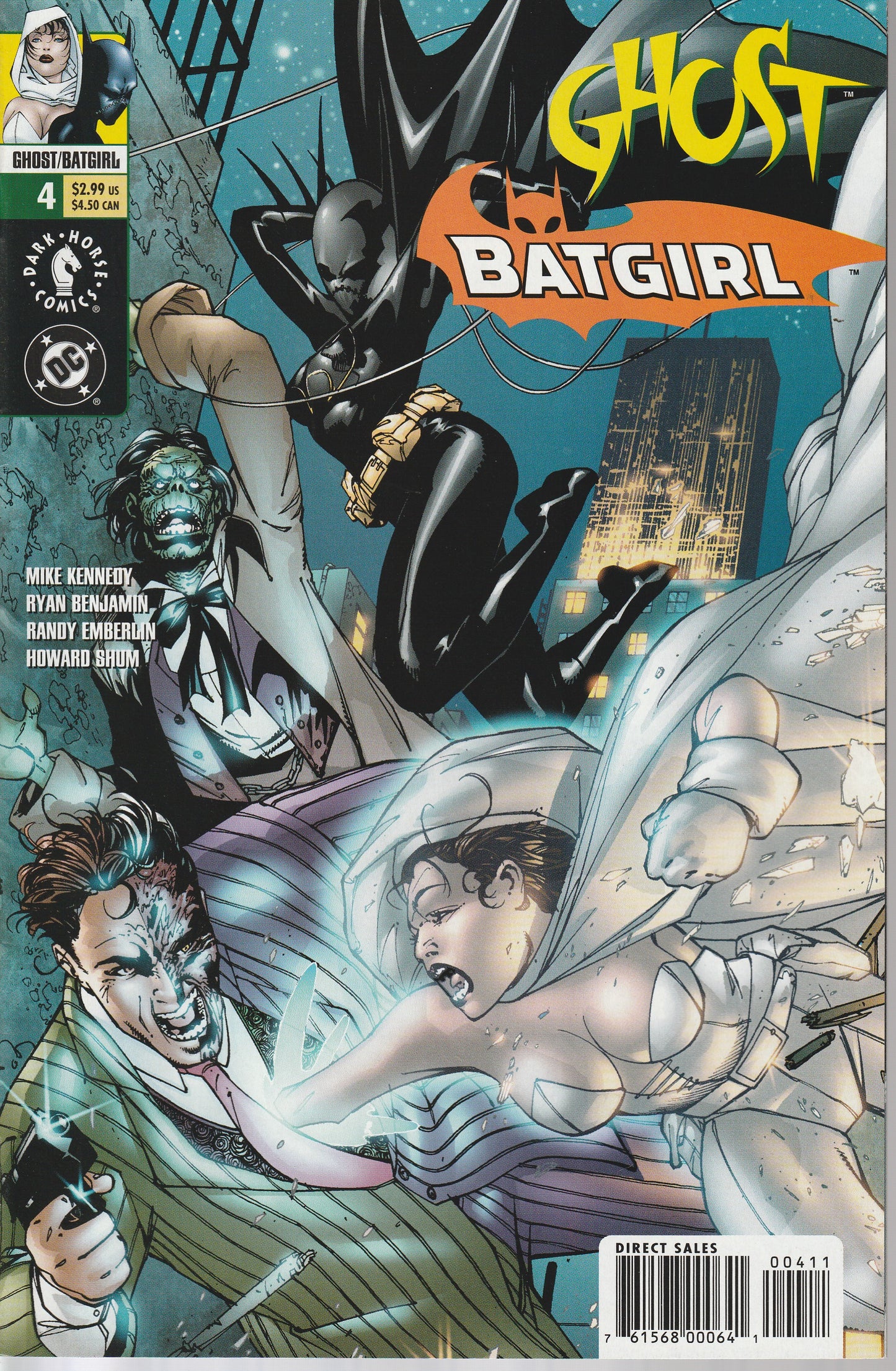 GHOST BATGIRL 1-4 * COMPLETE SET - DARK HORSE - SEP 2000