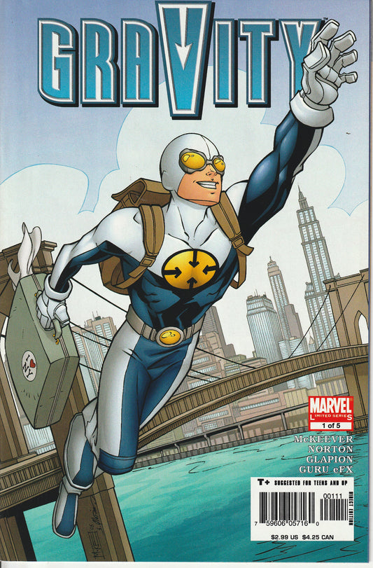 GRAVITY 1-5 * MARVEL COMICS - AUG 10 2005